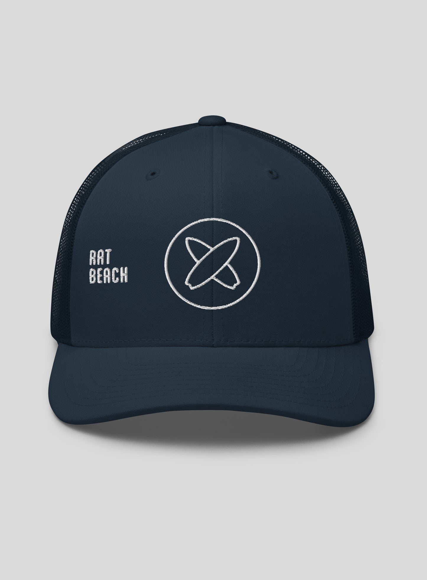 Rat Beach Trucker Hat - Navy/Navy