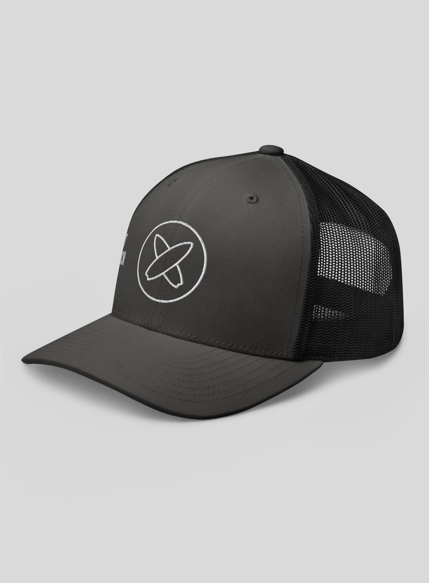 Rat Beach Trucker Hat - Charcoal/Black