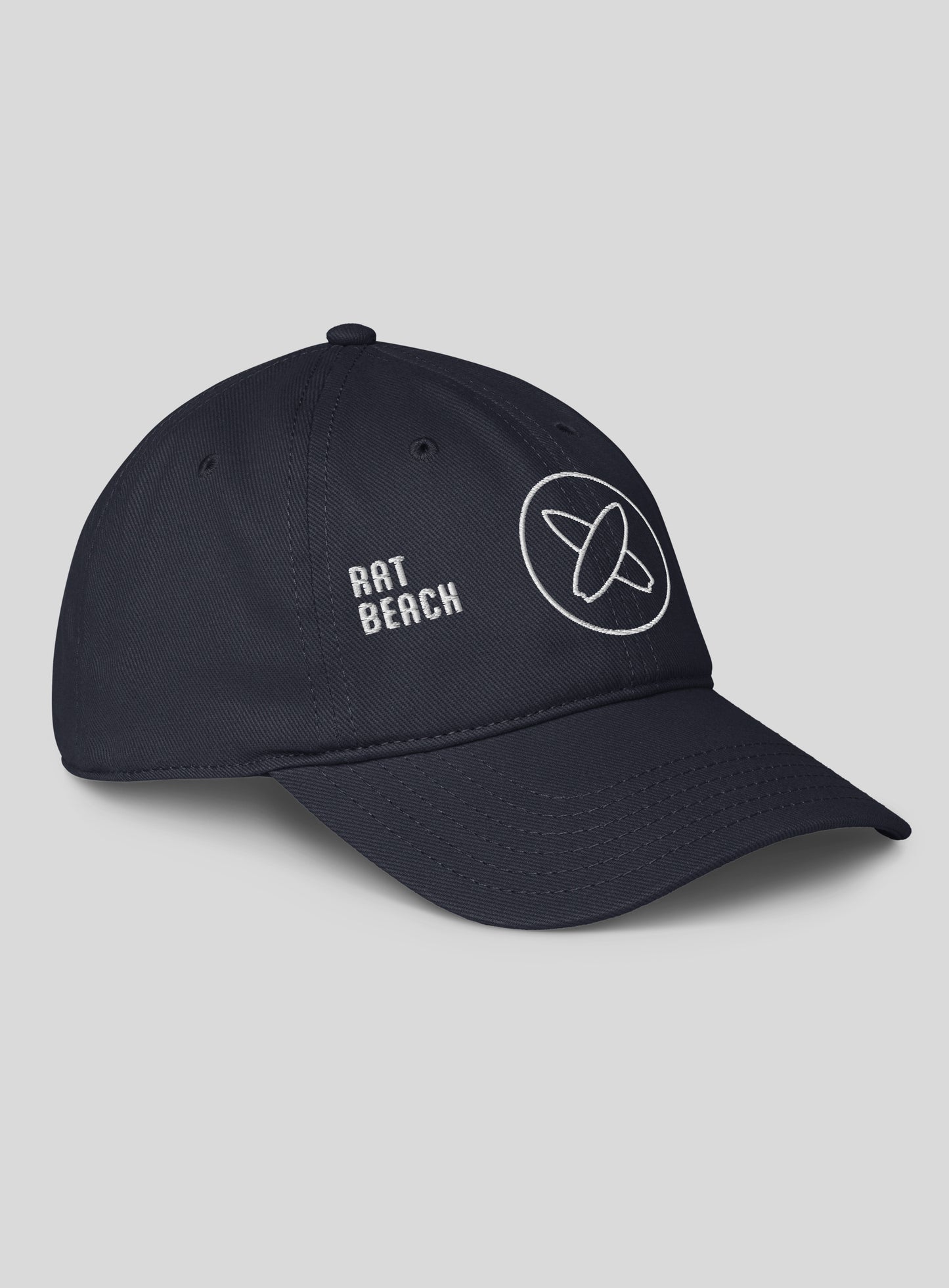 Rat Beach Low Profile Hat - Dark Navy