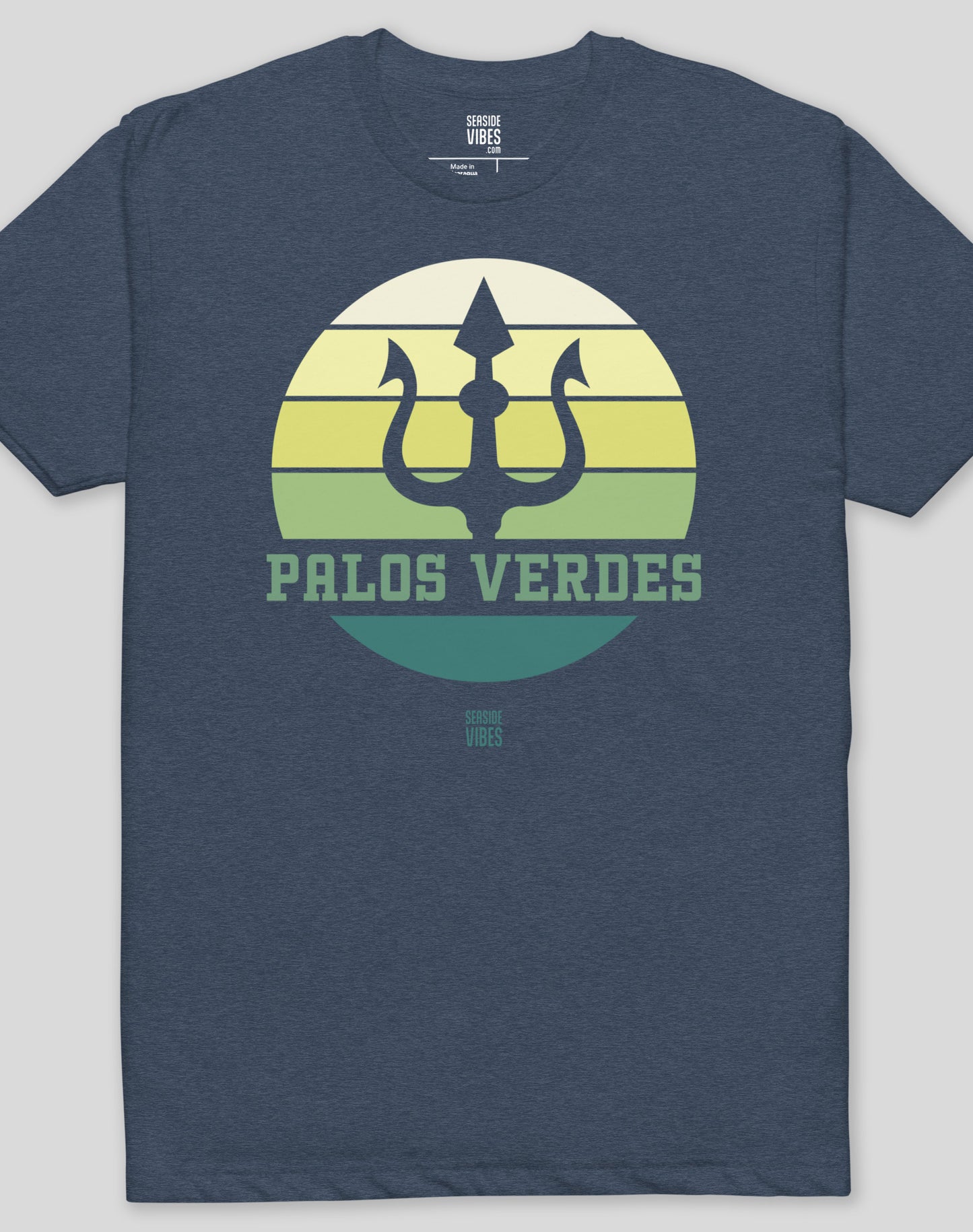 Palos Verdes Trident Tee - Cotton Blend | Midnight Navy