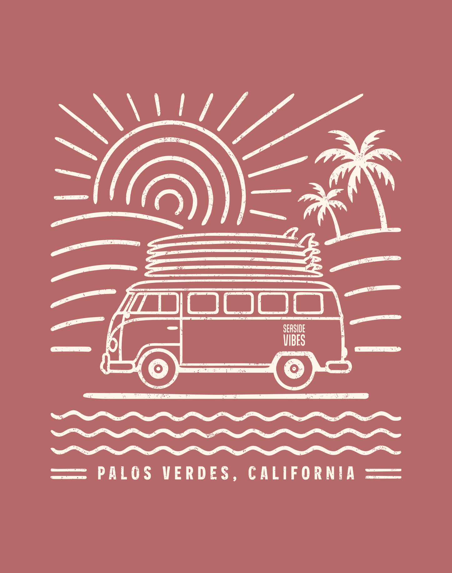 Palos Verdes Endless Summer Tee - Cotton Blend | Heather Mauve