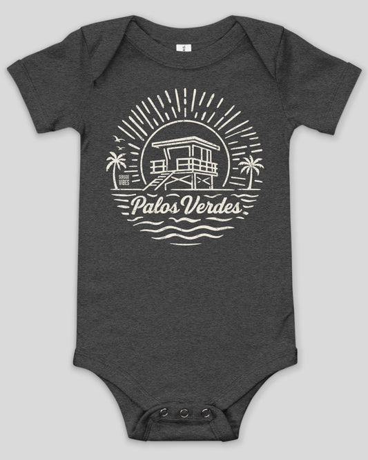 Palos Verdes Sunrise Session Onesie | Dark Grey Heather