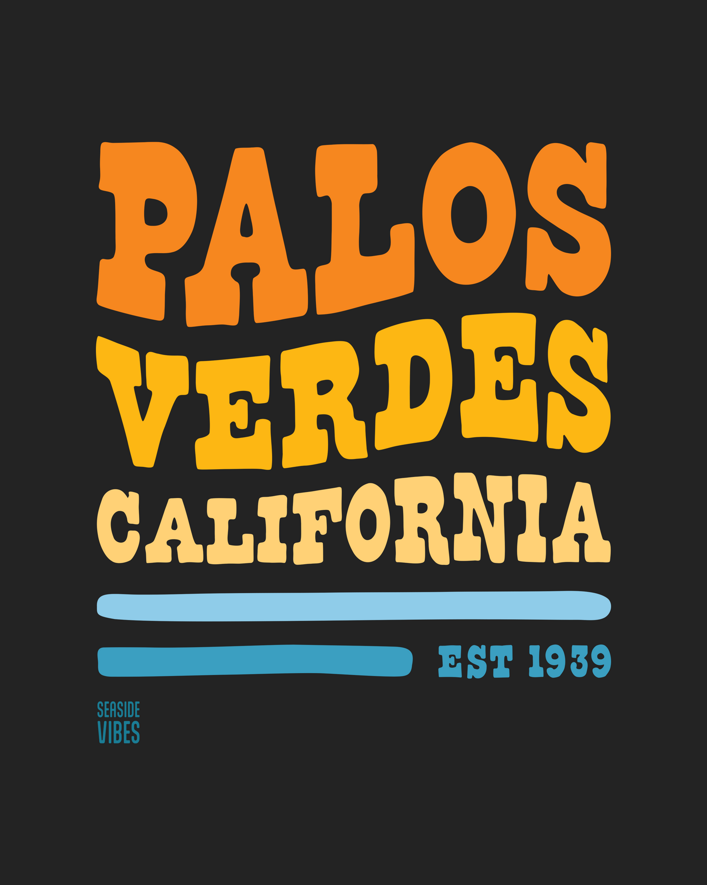 Palos Verdes Vibes Onesie | Dark Grey Heather