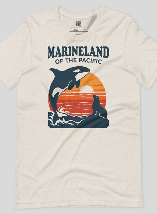 Unisex: Marineland of the Pacific Sunset - Heather Dust
