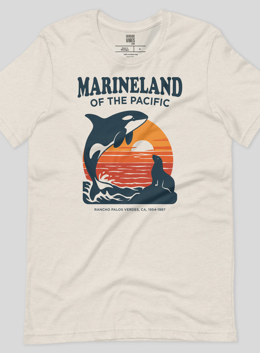 Unisex: Marineland of the Pacific Sunset - Heather Dust
