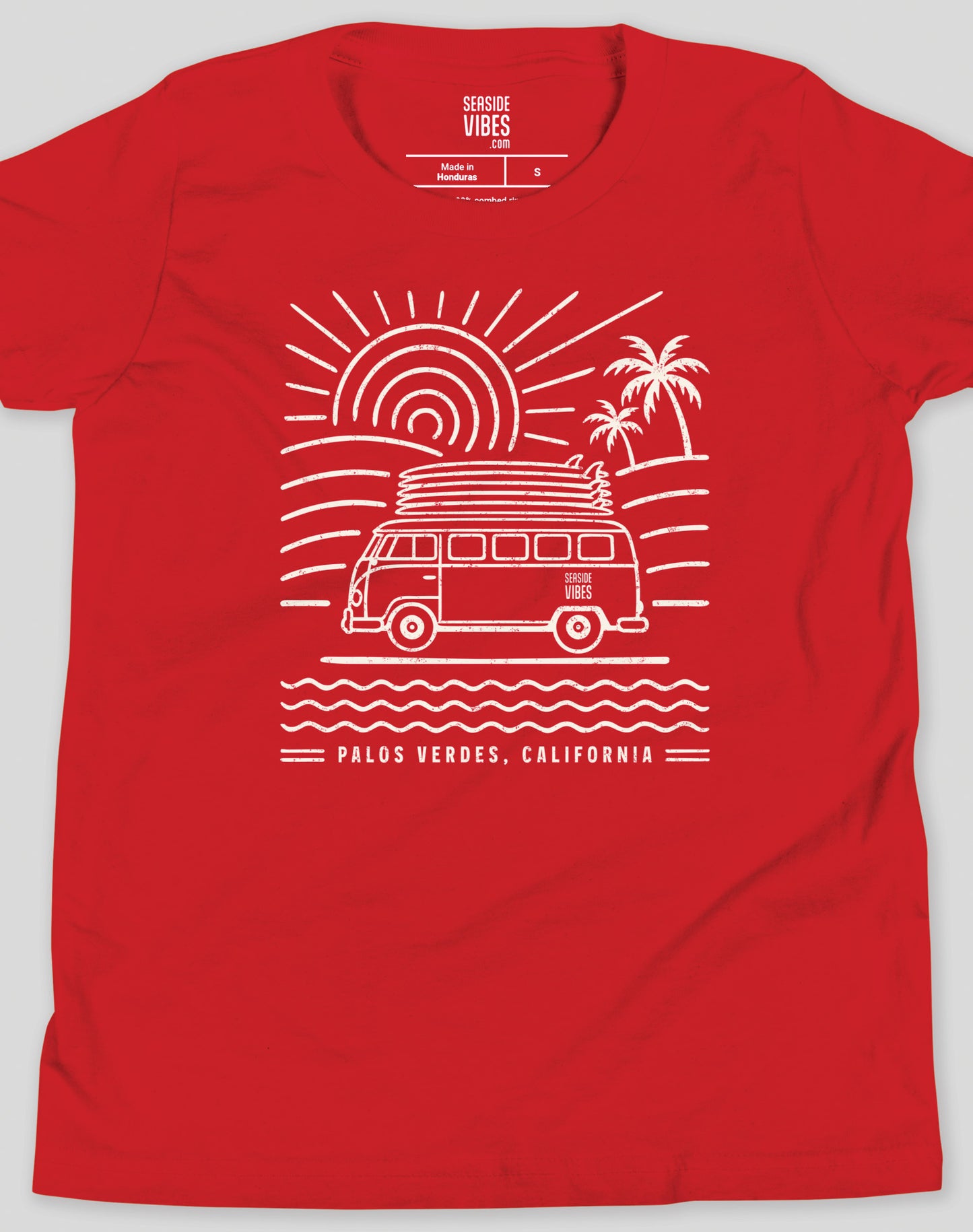 Youth: Palos Verdes Endless Summer Tee | Red