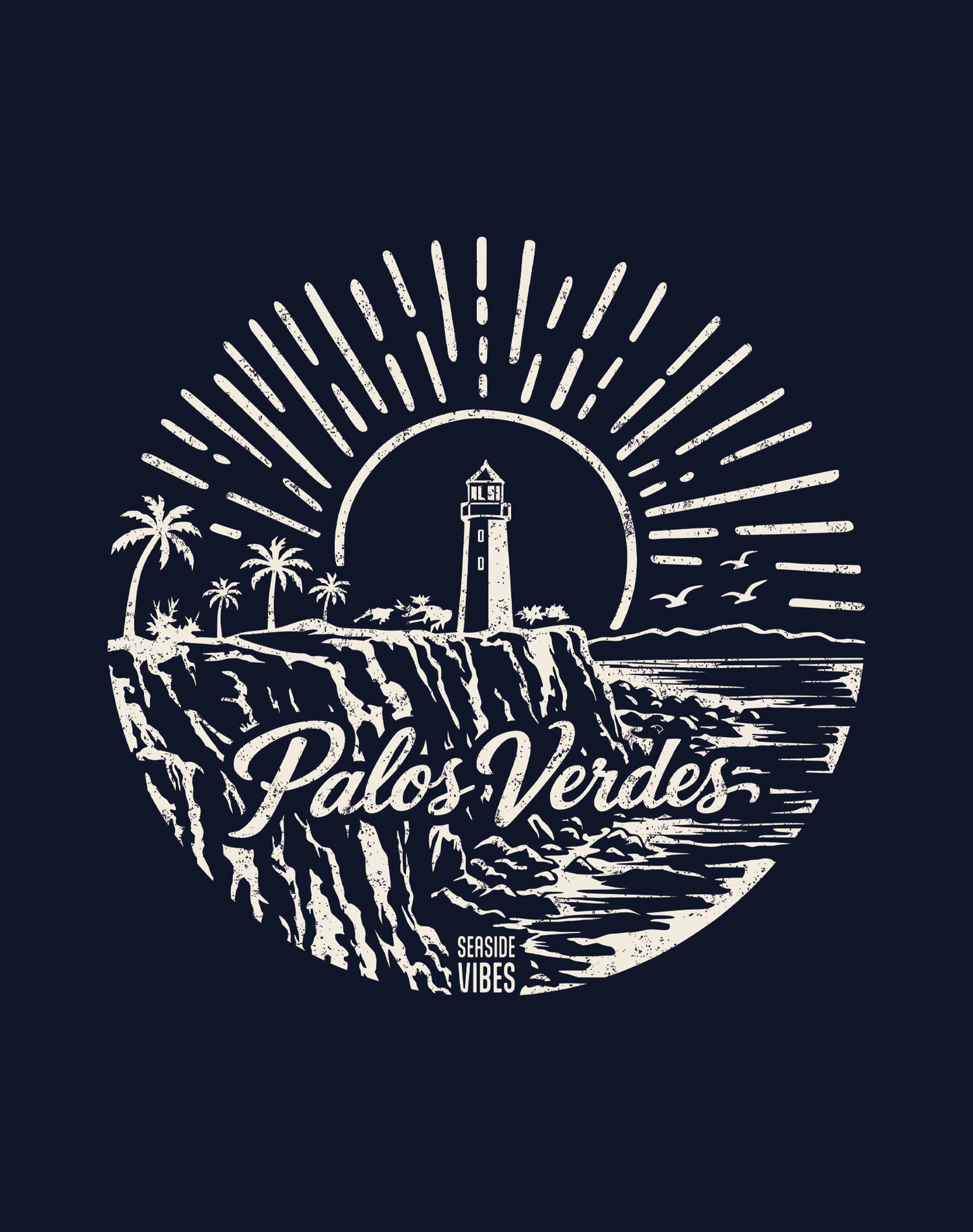 Youth: Welcome to Palos Verdes Tee | Navy