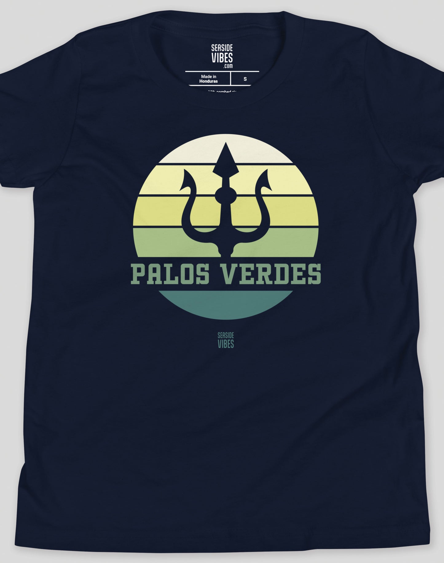 Youth: Palos Verdes Trident Tee | Navy