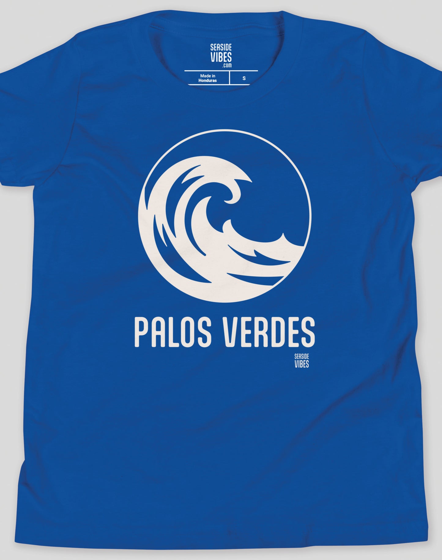 Youth: Palos Verdes Wave Tee | True Royal
