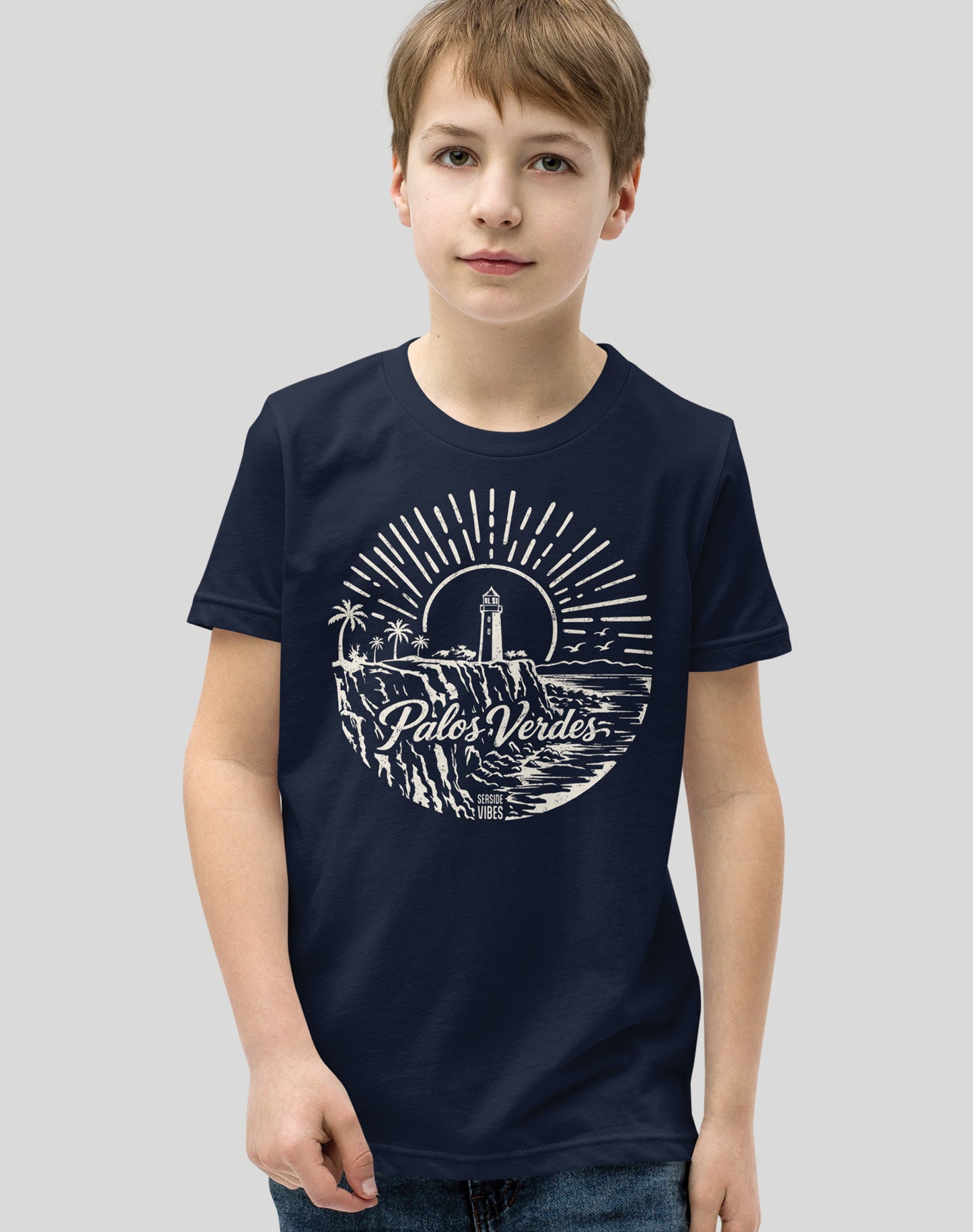 Youth: Welcome to Palos Verdes Tee | Navy