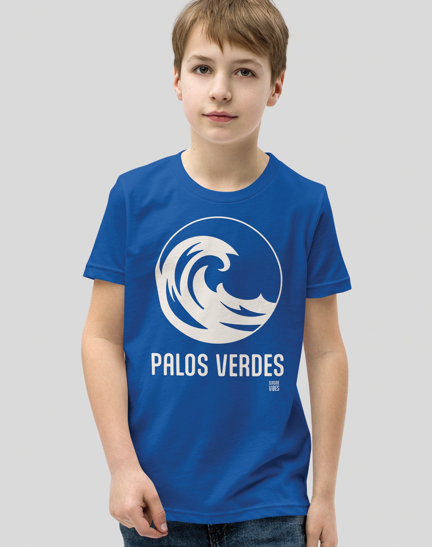 Youth: Palos Verdes Wave Tee | True Royal