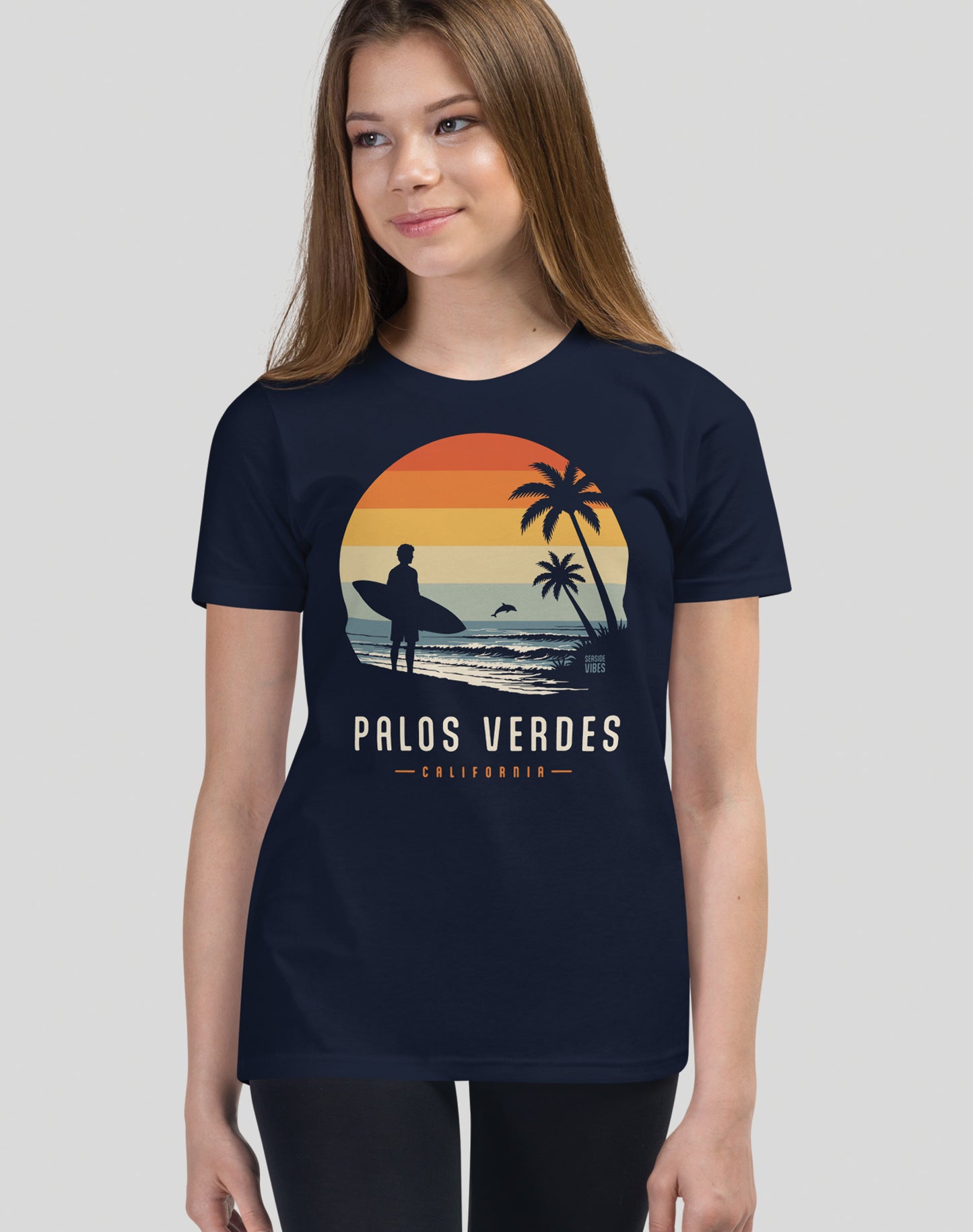Youth: Palos Verdes Away From Keyboard Tee | Navy