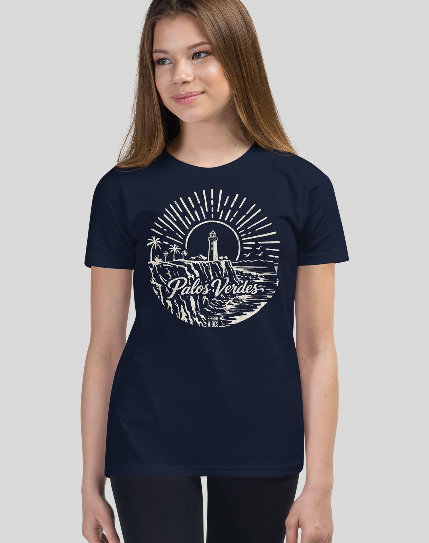 Youth: Welcome to Palos Verdes Tee | Navy