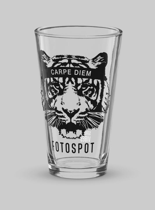 Collectible Fotospot Carpe Diem Pint Glass - 16 oz