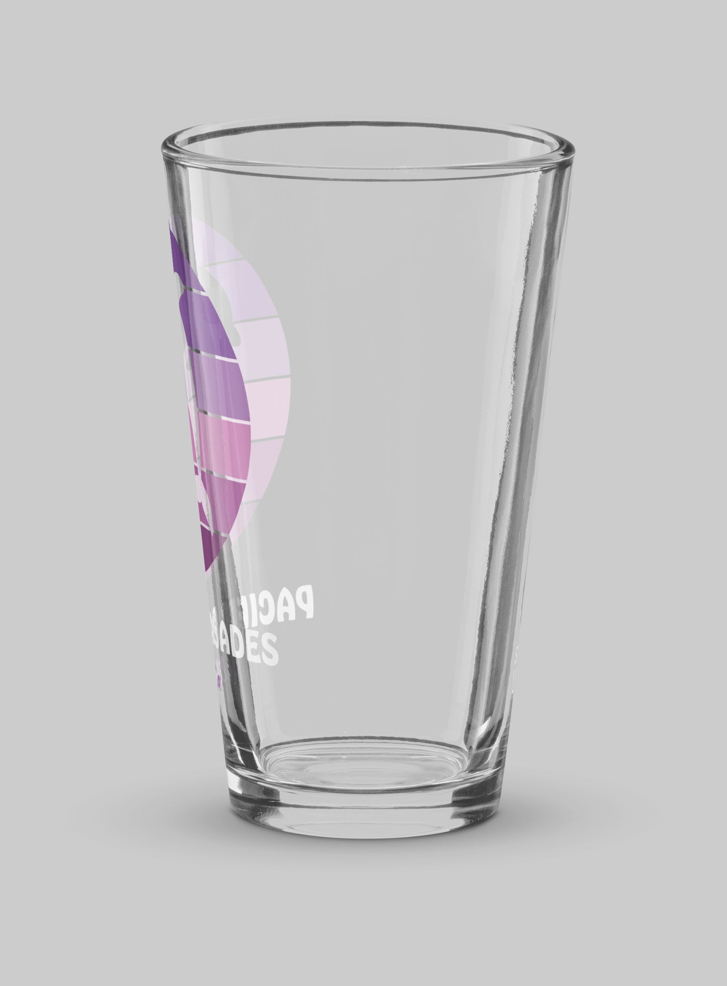 Collectible Pacific Palisades Dolphin Sunset Pint Glass - 16 oz