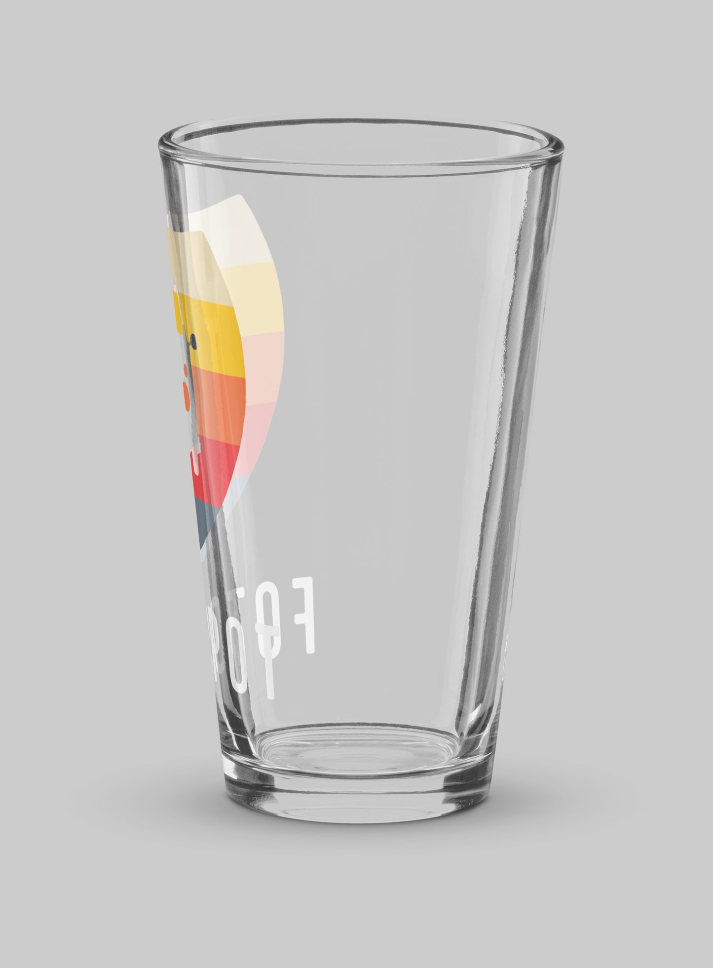 Collectible Fotospot Sunset Logo Pint Glass - 16 oz