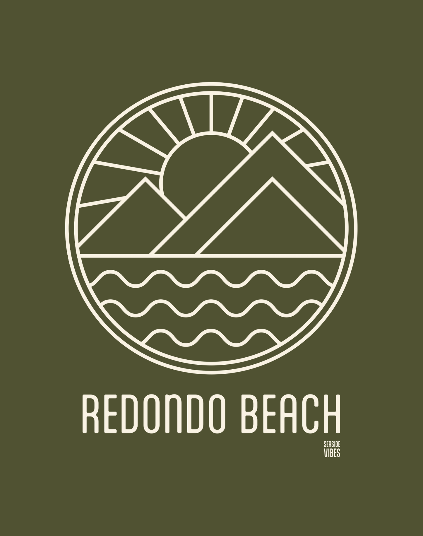 Unisex: Redondo Beach Daybreak Tee - 100% Cotton | Hemp