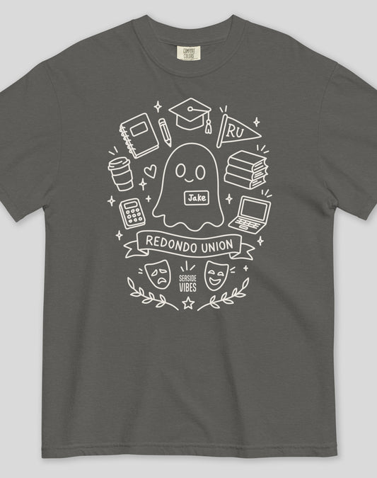 Jake the Ghost from Redondo Beach Tee - Premium 100% Cotton | Pepper