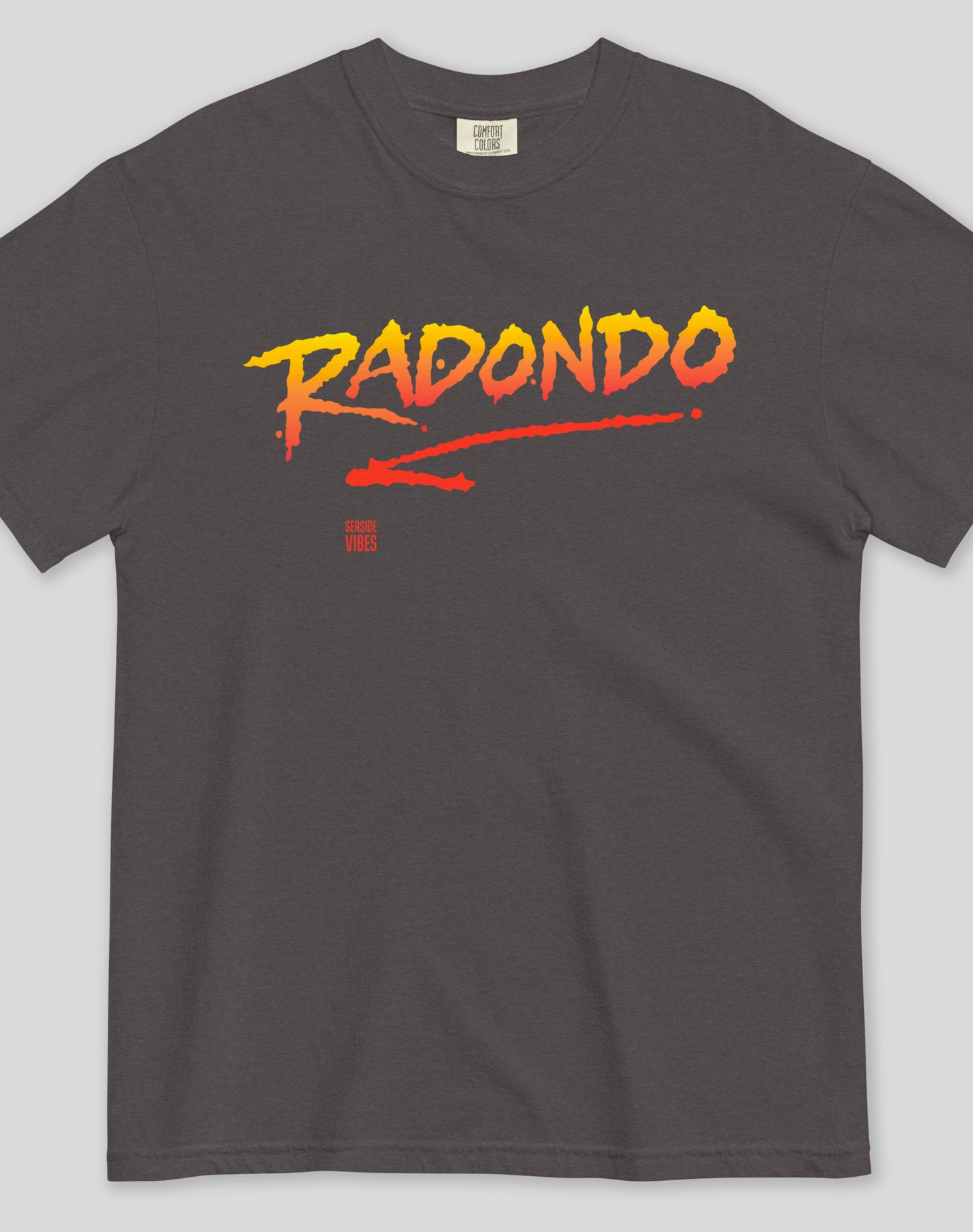 Unisex: Radondo Beach Tee - 100% Cotton | Graphite