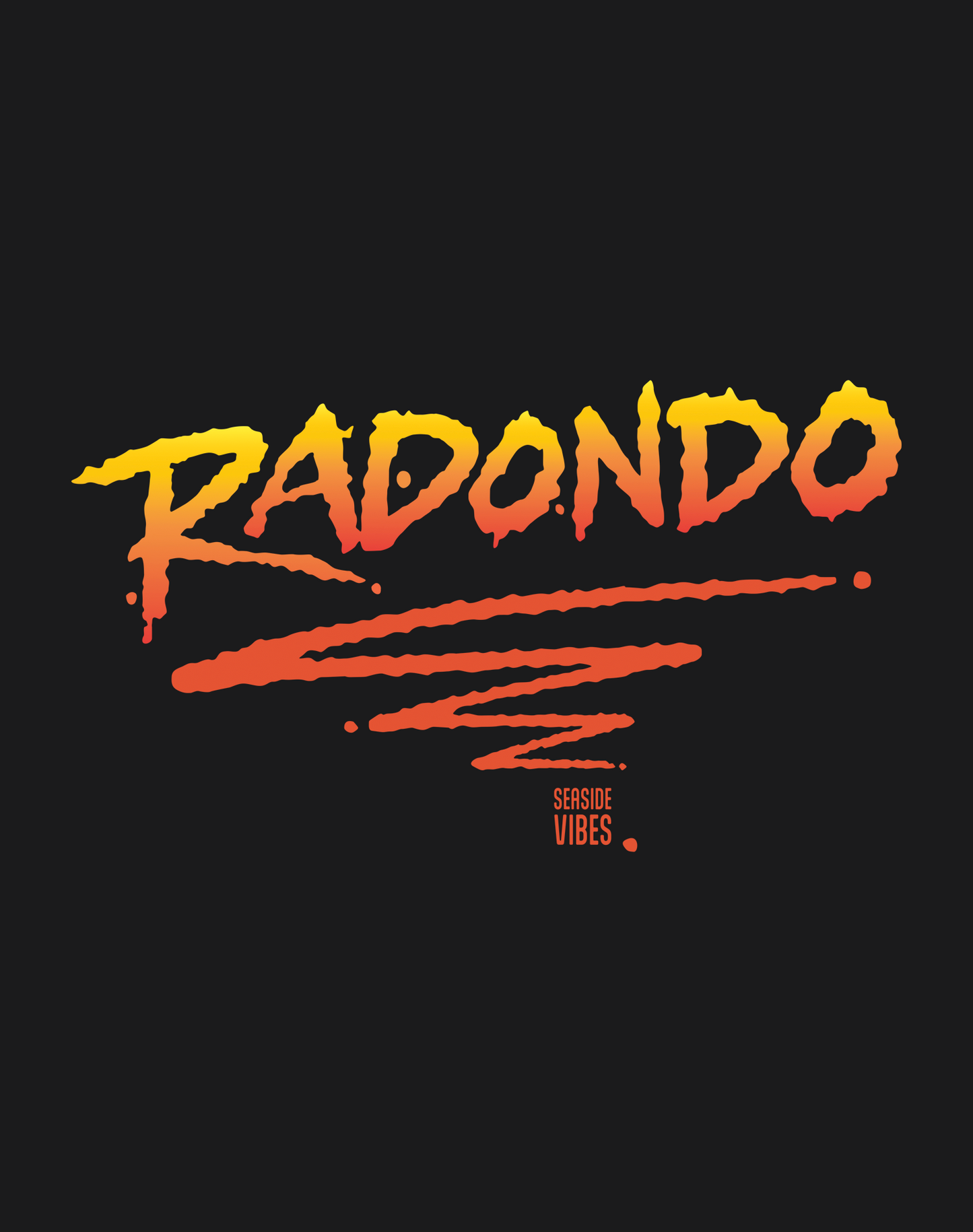 Radondo Beach Tee - Premium 100% Cotton | Black