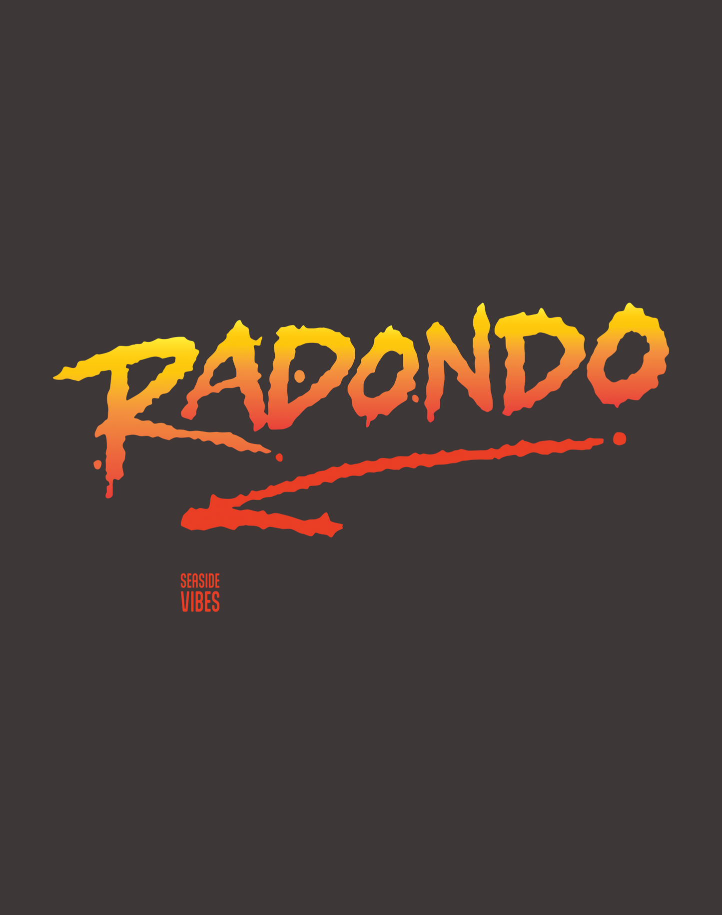 Unisex: Radondo Beach Tee - 100% Cotton | Graphite