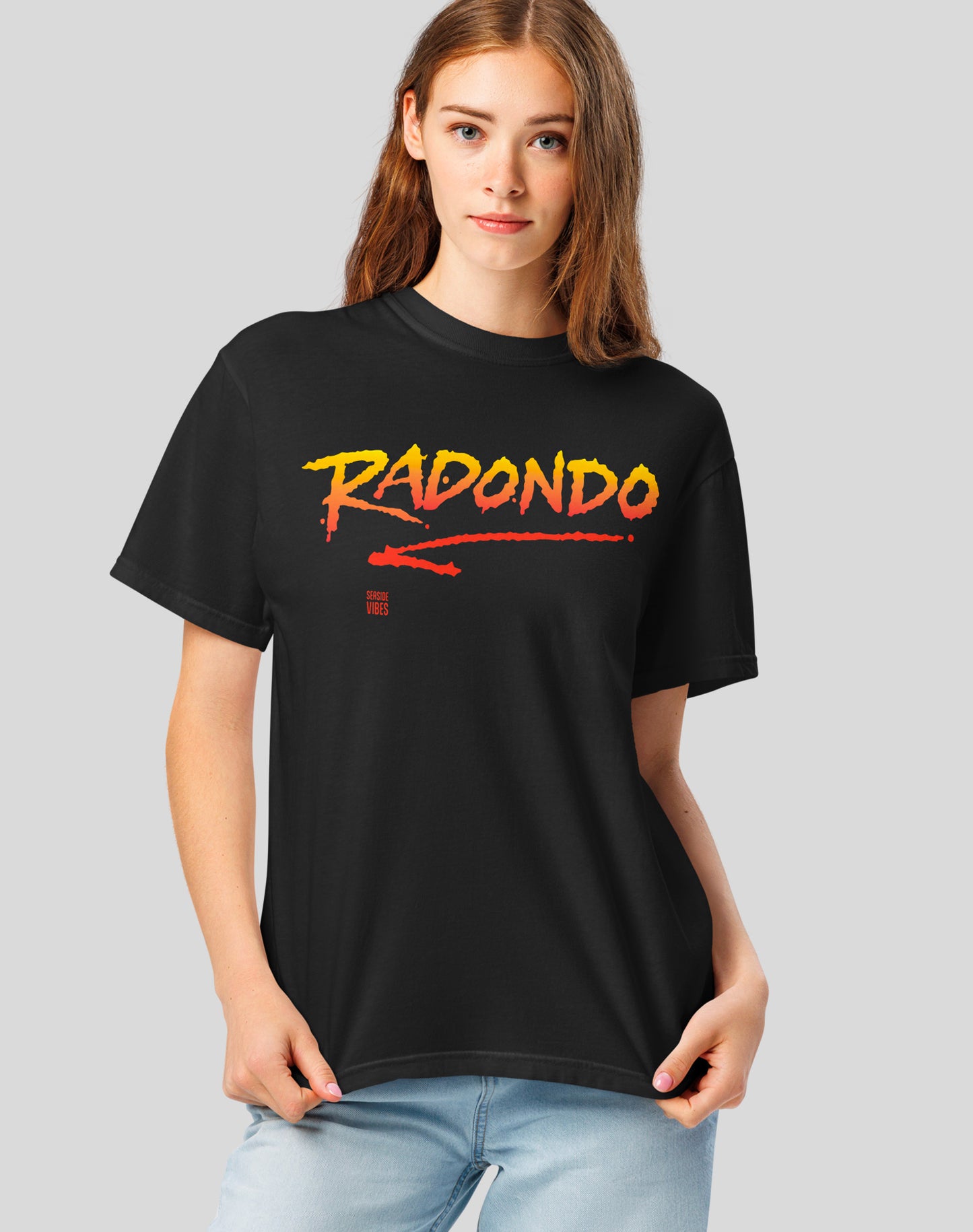 Unisex: Radondo Beach Tee - 100% Cotton | Black