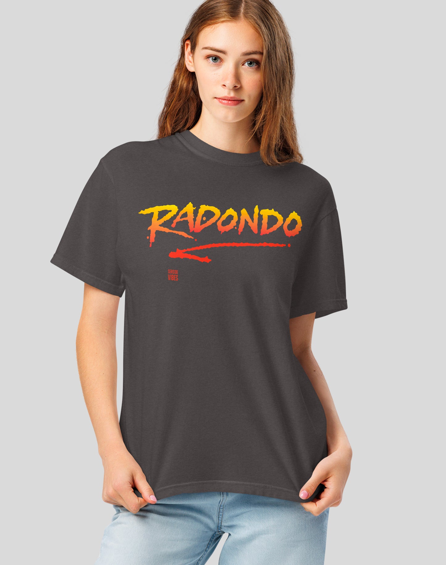 Unisex: Radondo Beach Tee - 100% Cotton | Graphite