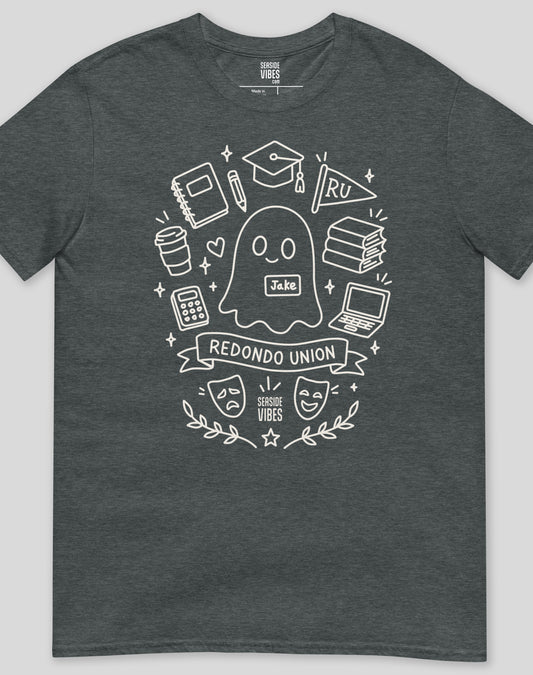 Jake the Ghost from Redondo Beach Tee - Unisex | Dark Heather