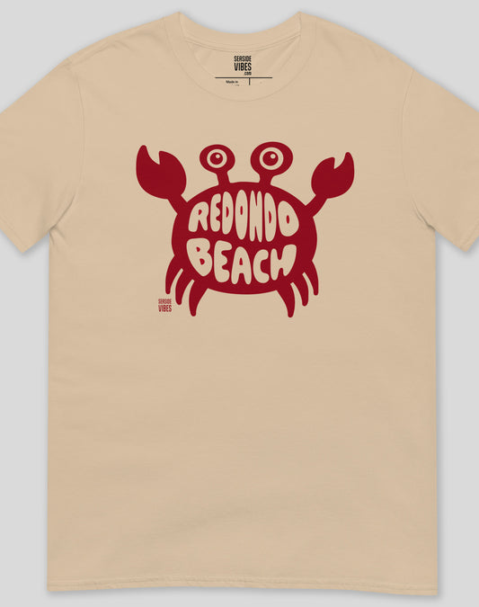 Redondo Beach Crab Tee - Unisex | Sand