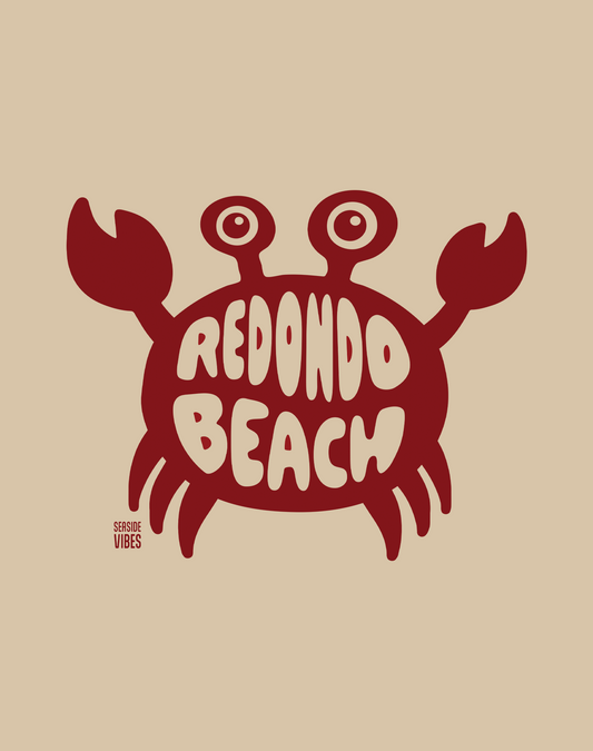Redondo Beach Crab Tee - Unisex | Sand