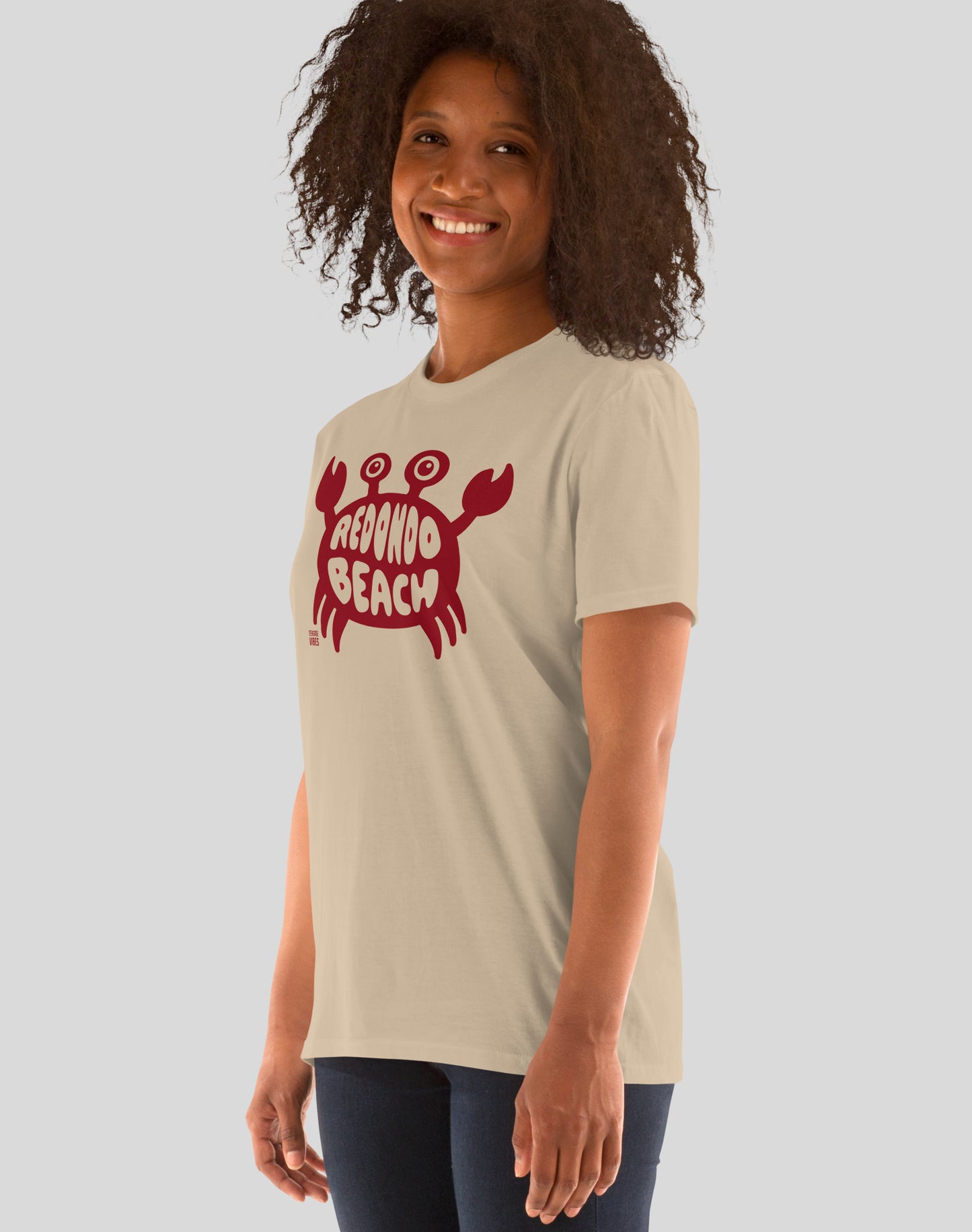 Redondo Beach Crab Tee - Unisex | Sand