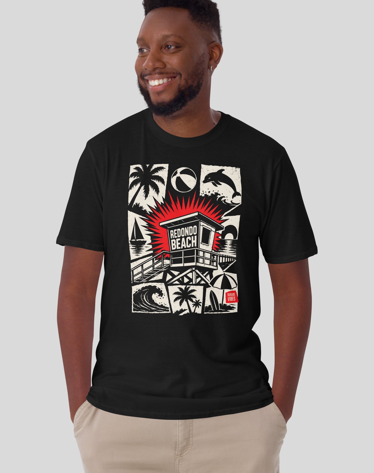 Redondo Beach Punk Rocks Tee - Unisex | Black