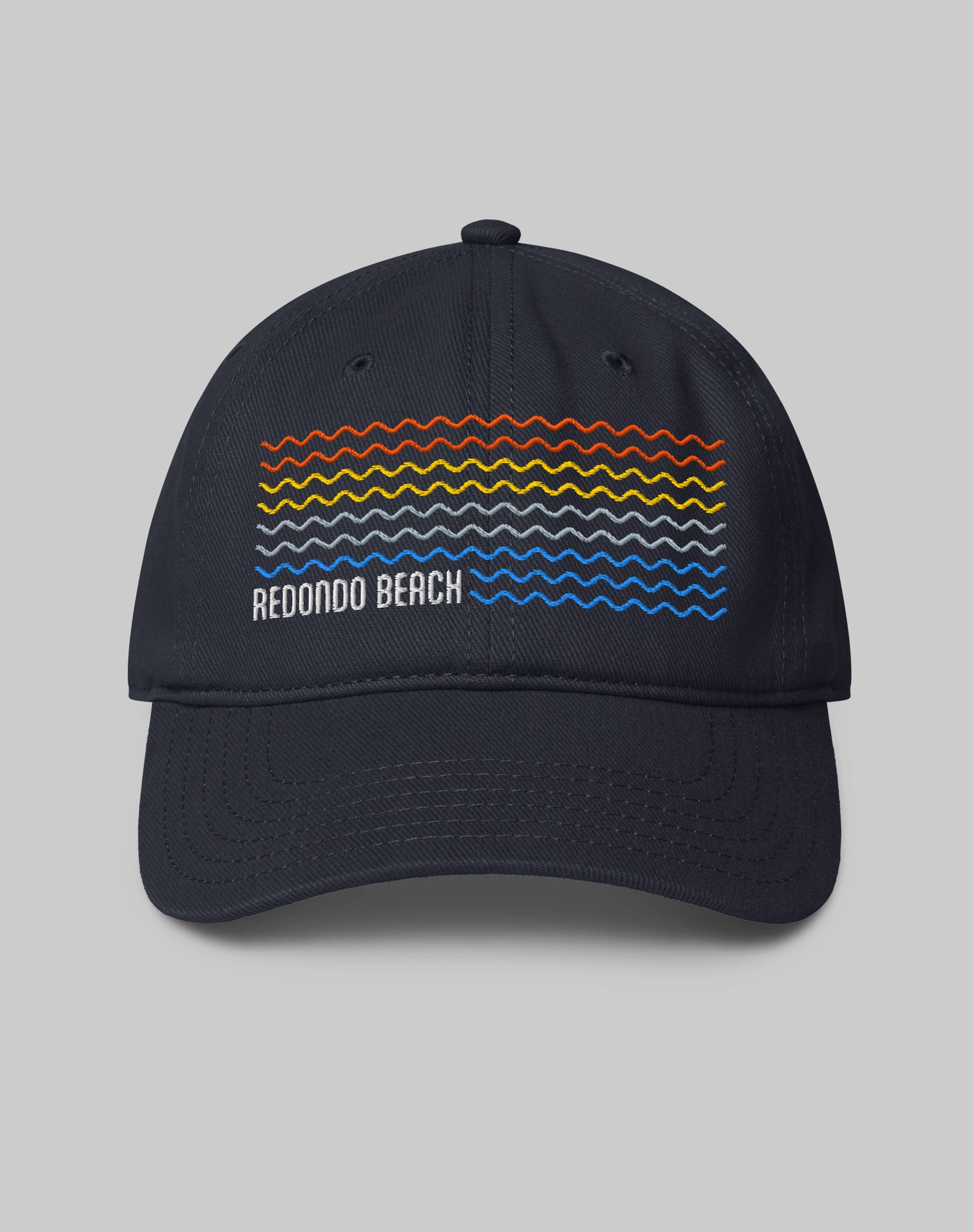 Redondo Beach Waves Low Profile Hat | Dark Navy