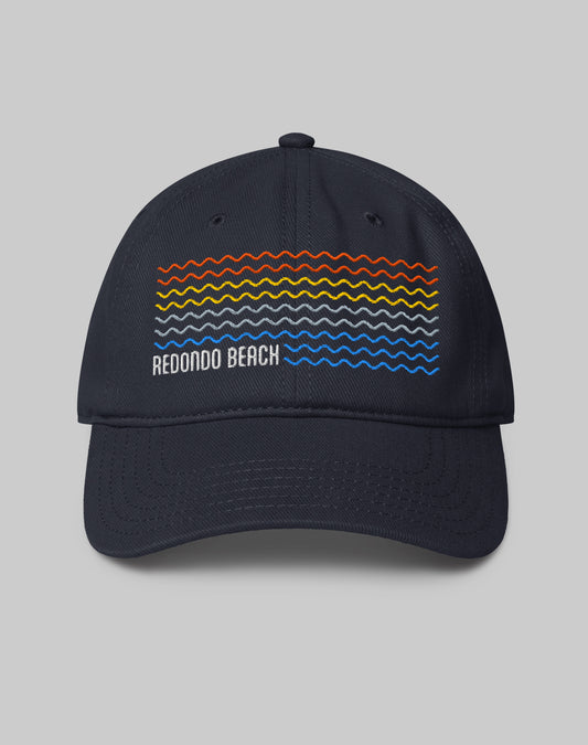 Redondo Beach Waves Low Profile Hat | Dark Navy