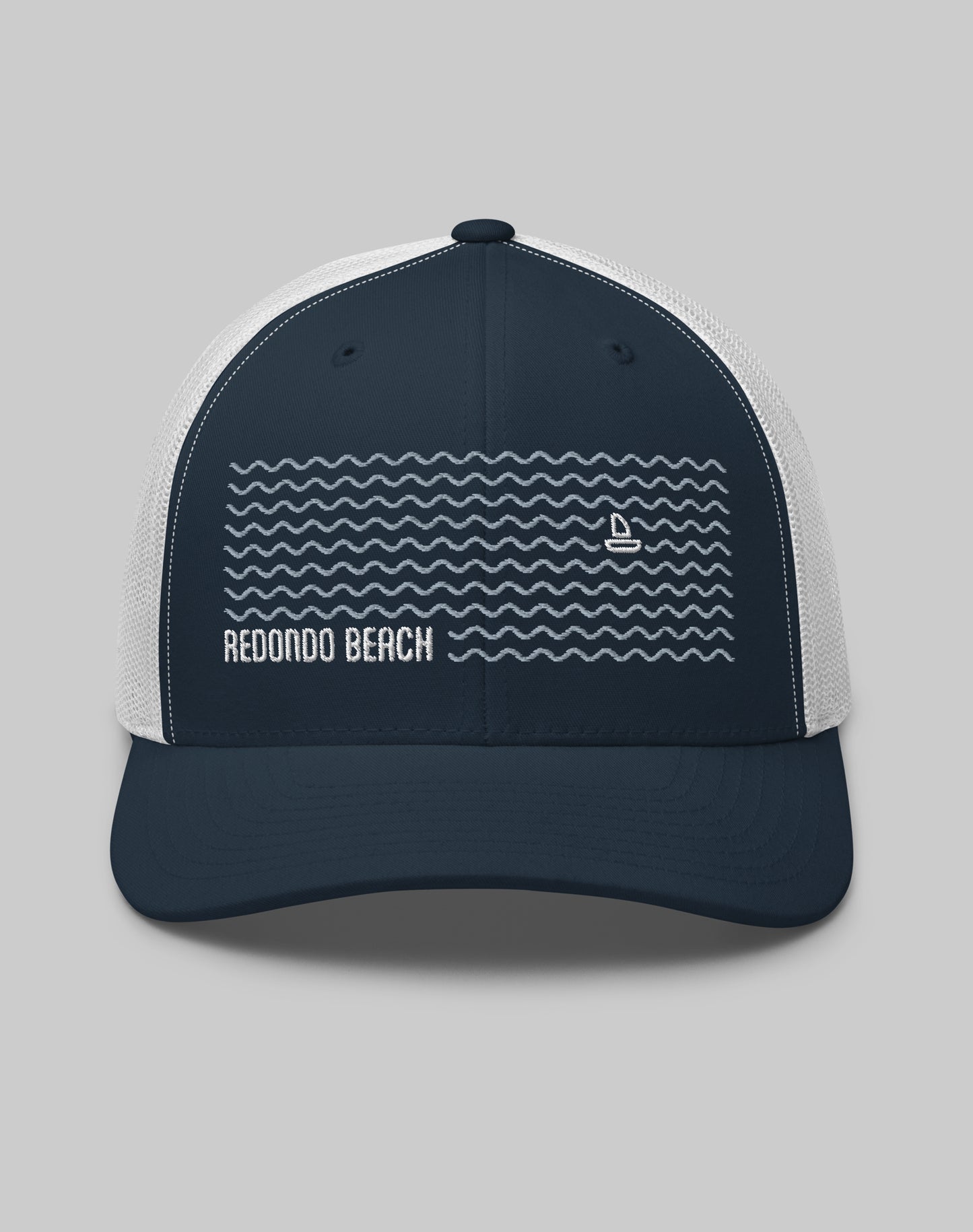 Redondo Beach Dreamin' Trucker Hat | Navy/White