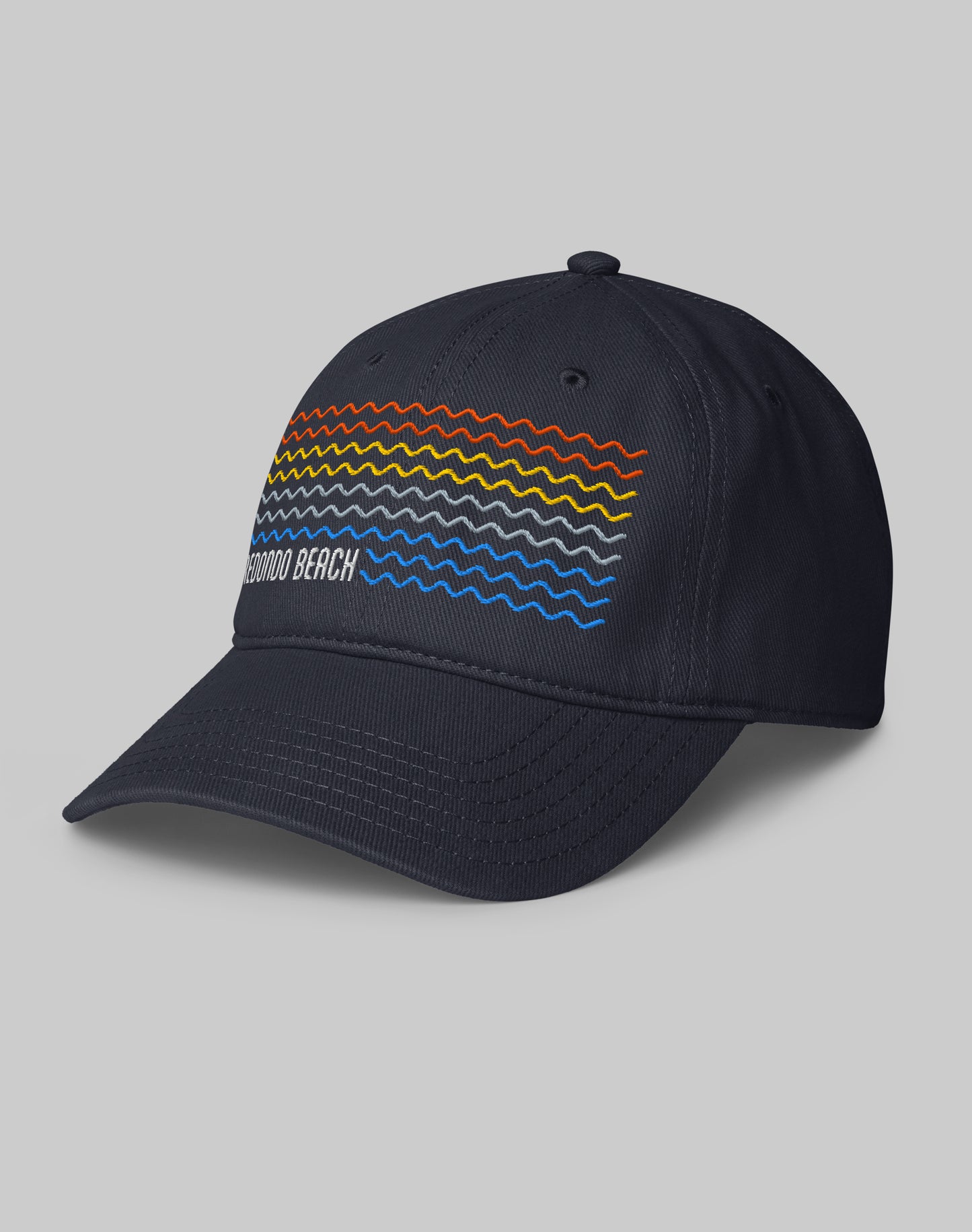 Redondo Beach Waves Low Profile Hat | Dark Navy