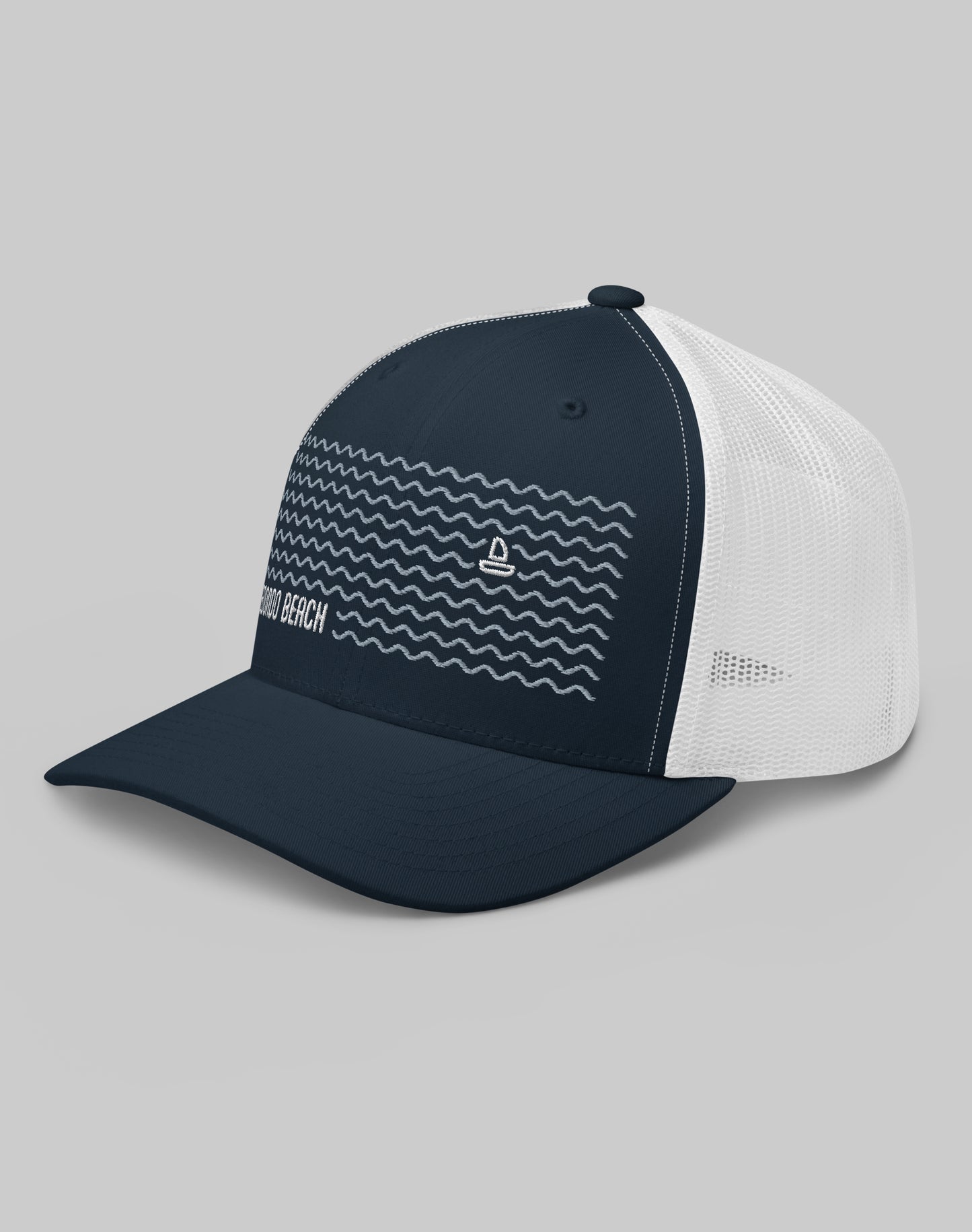 Redondo Beach Dreamin' Trucker Hat | Navy/White