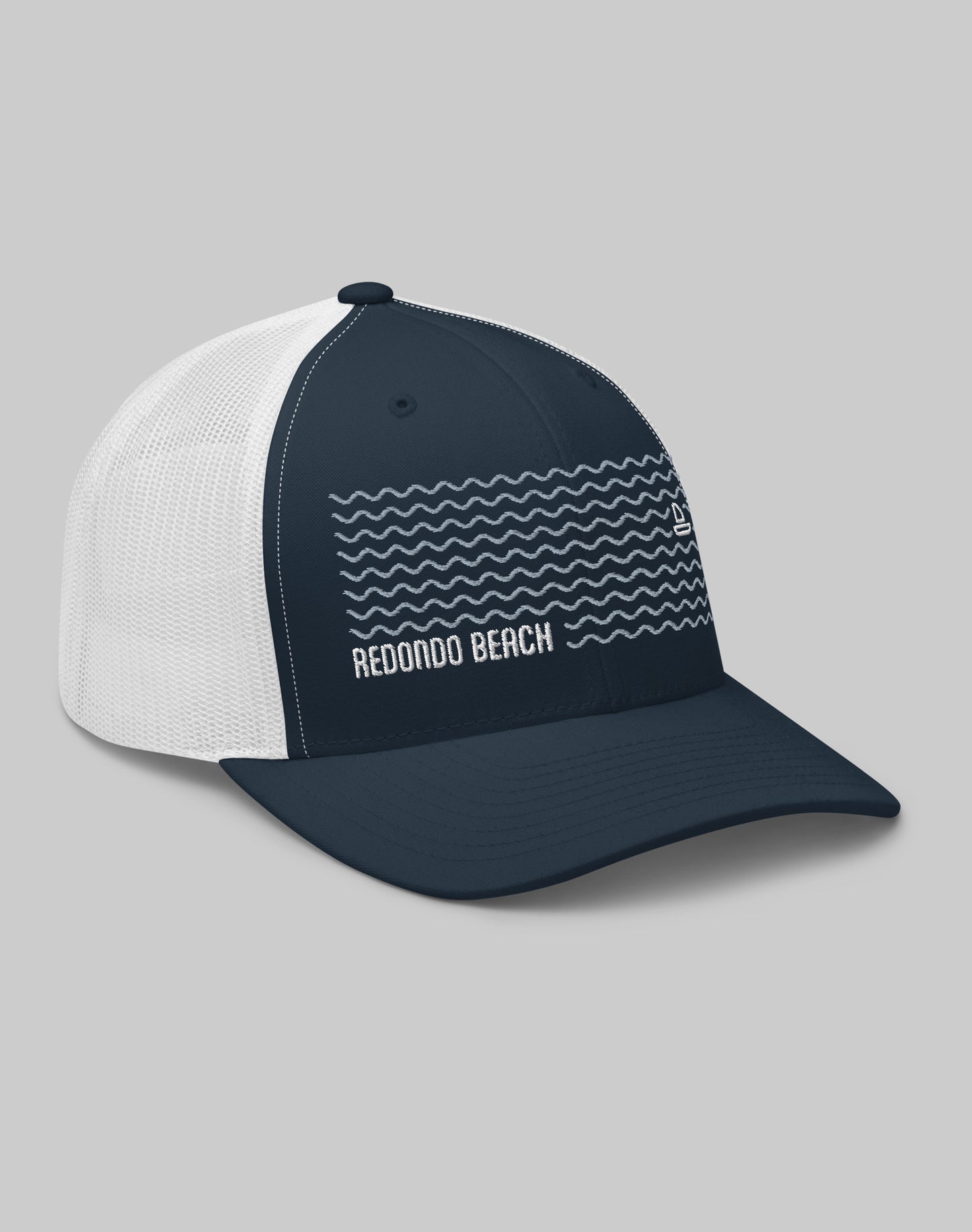 Redondo Beach Dreamin' Trucker Hat | Navy/White