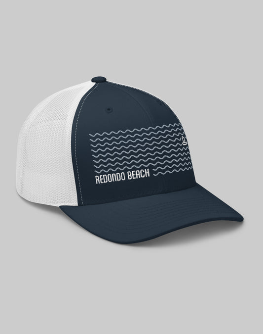 Redondo Beach Dreamin' Trucker Hat | Navy/White
