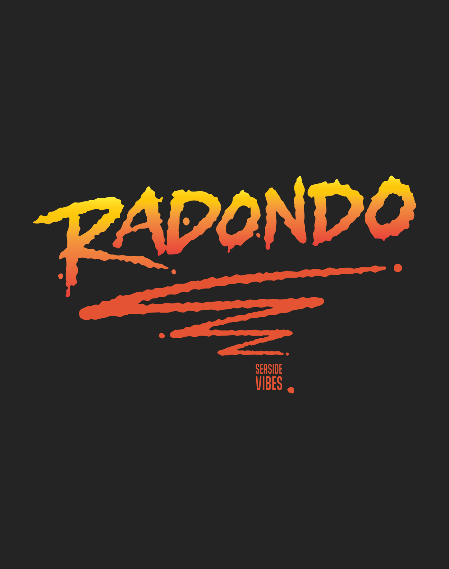 Radondo Beach Tee - Cotton Blend | Charcoal