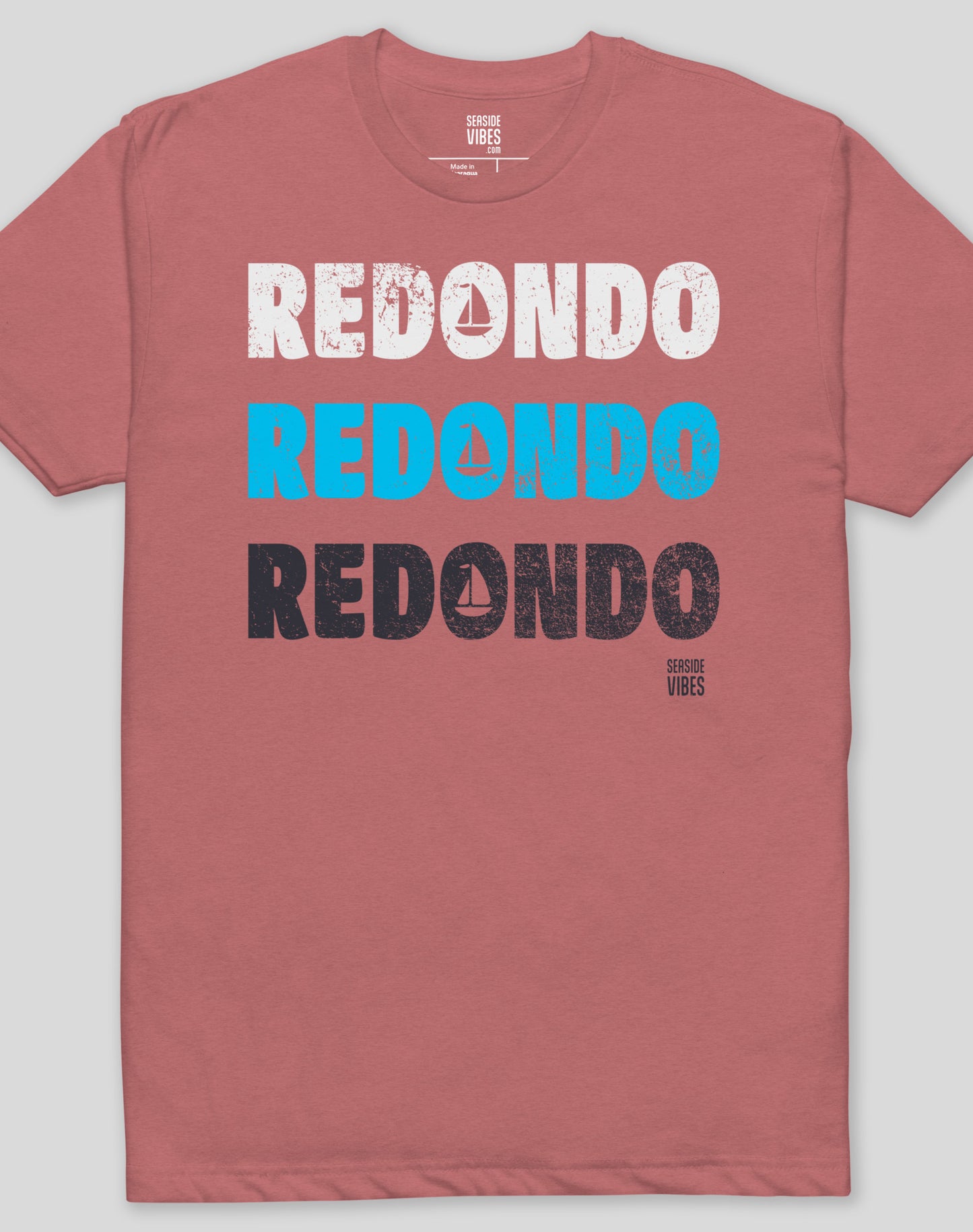 Redondo Beach Remix Tee - Cotton Blend | Heather Mauve