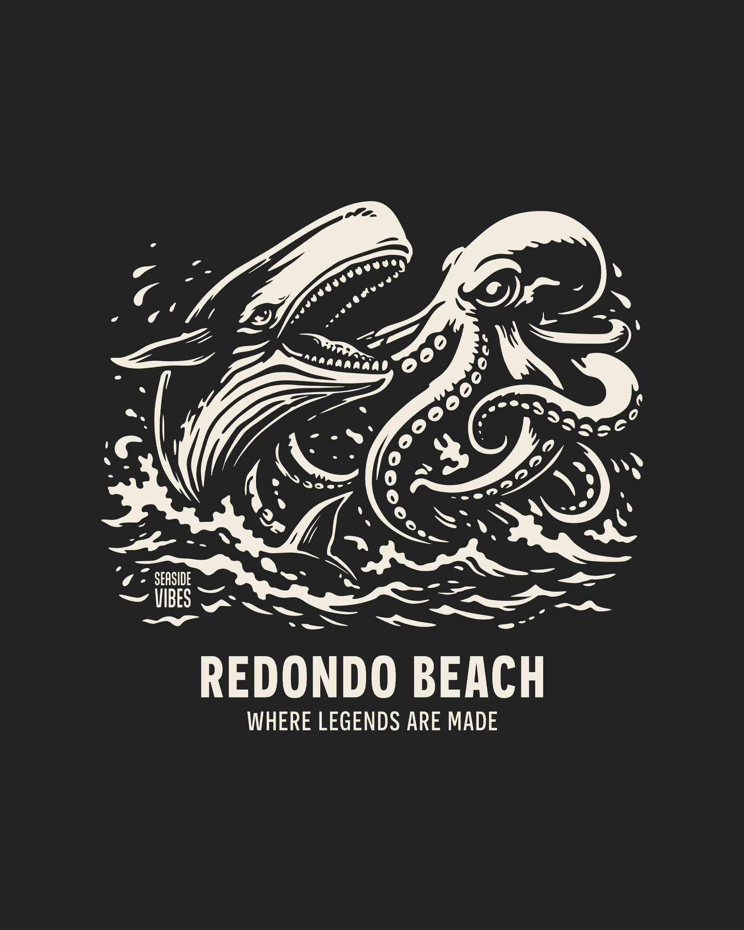Redondo Beach Legends Onesie | Dark Grey Heather