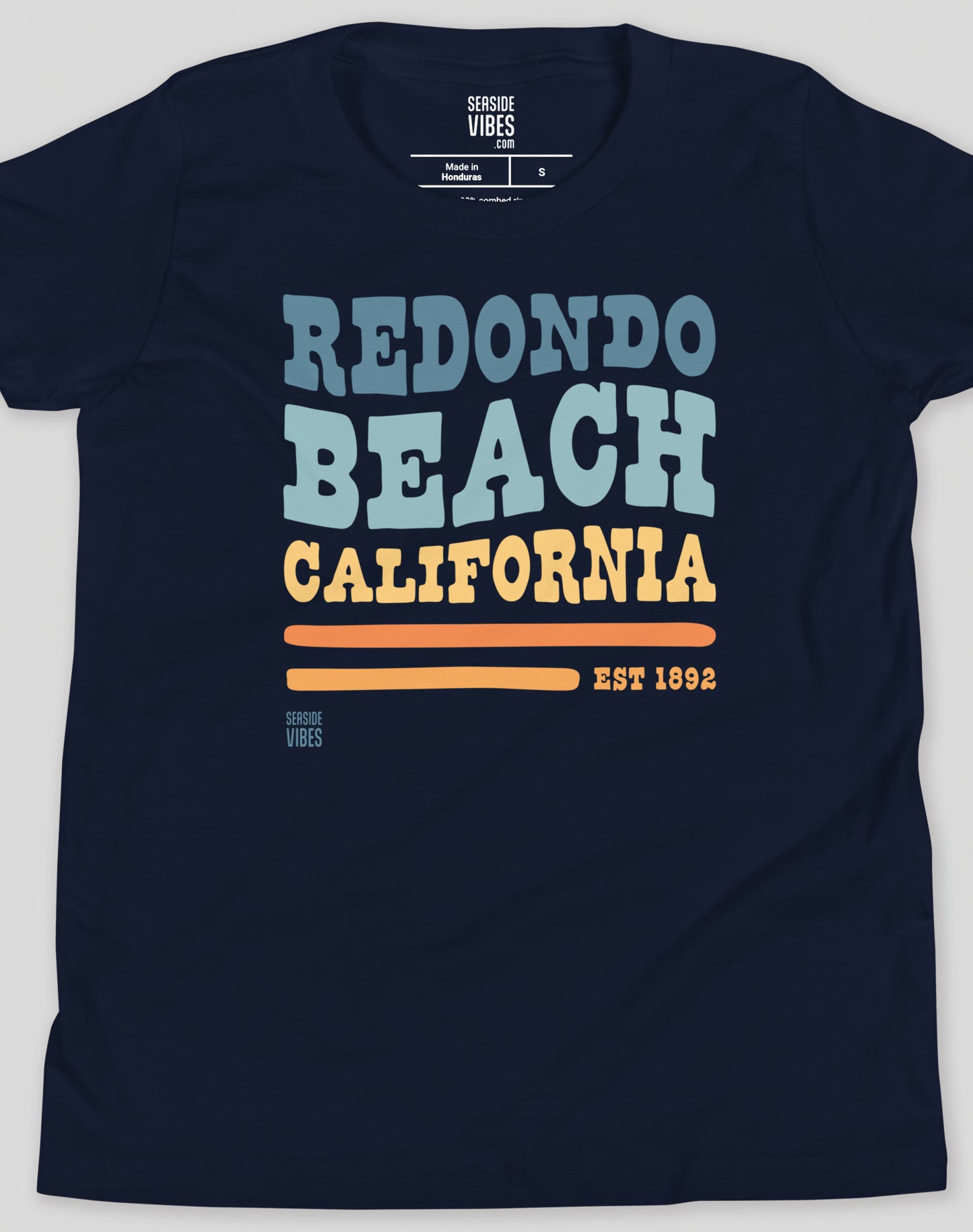 Youth: Redondo Beach Vibes Tee | Navy