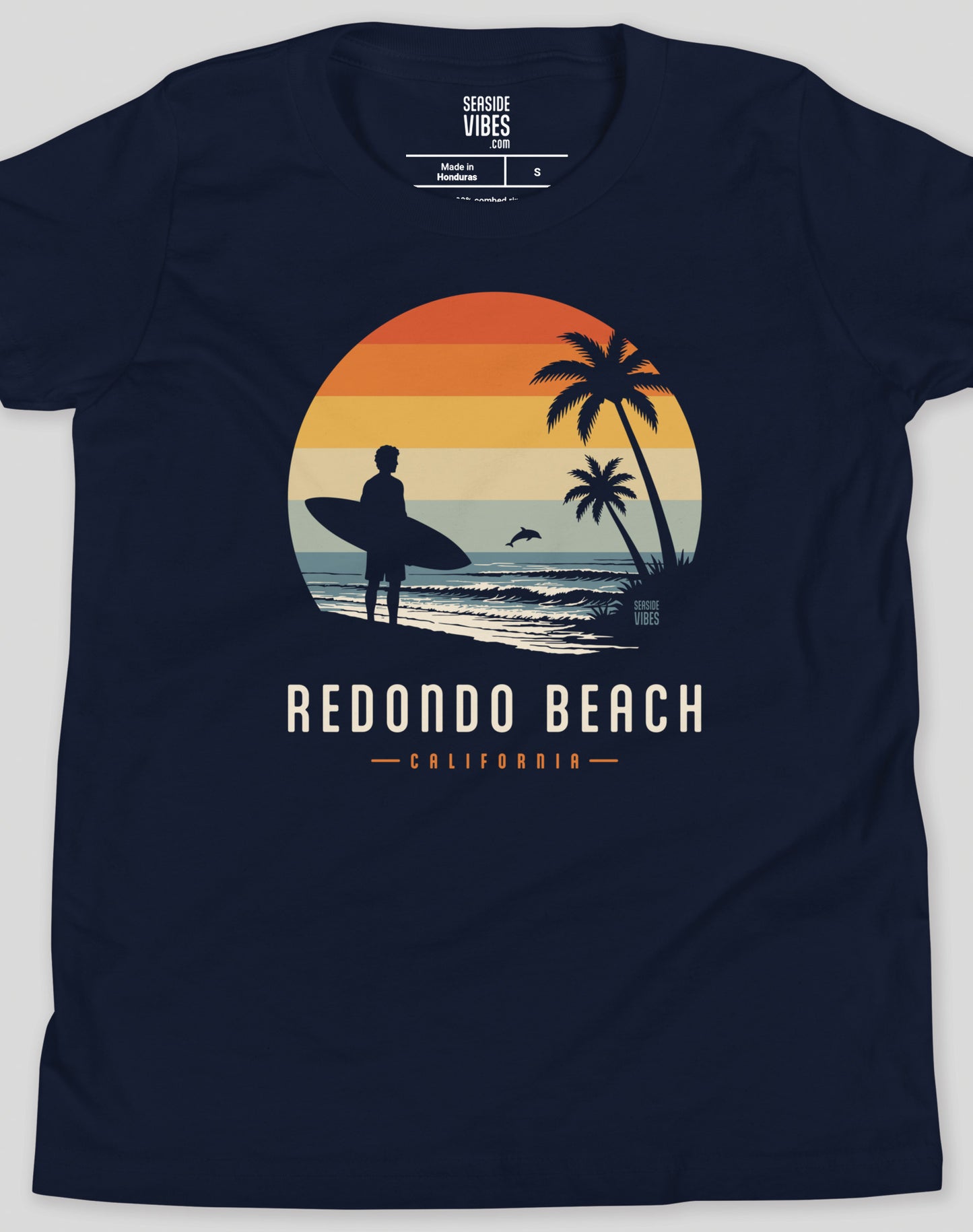 Youth: Redondo Beach Away From Keyboard Tee | Navy