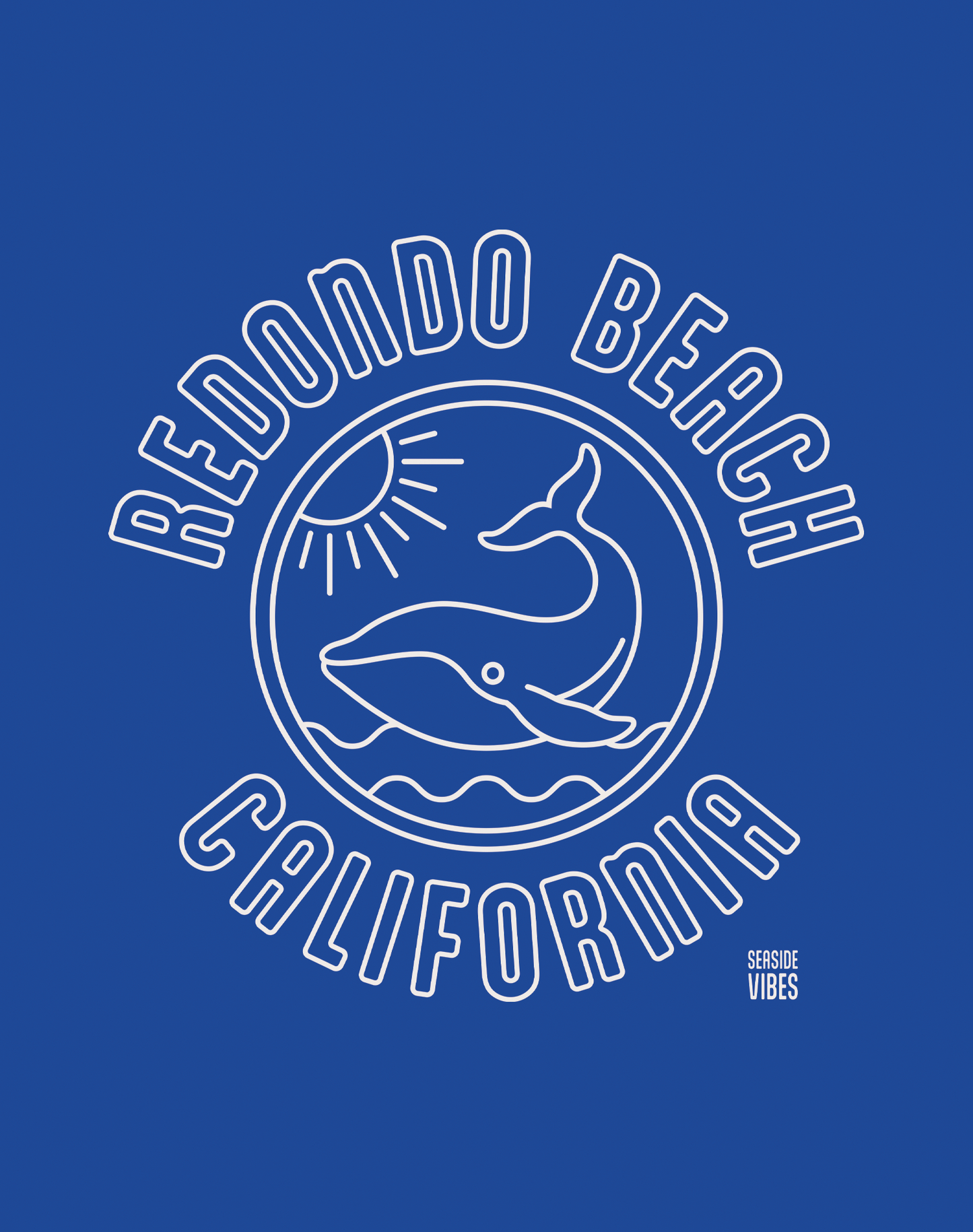 Youth: Redondo Beach Whale of a Tee | True Royal