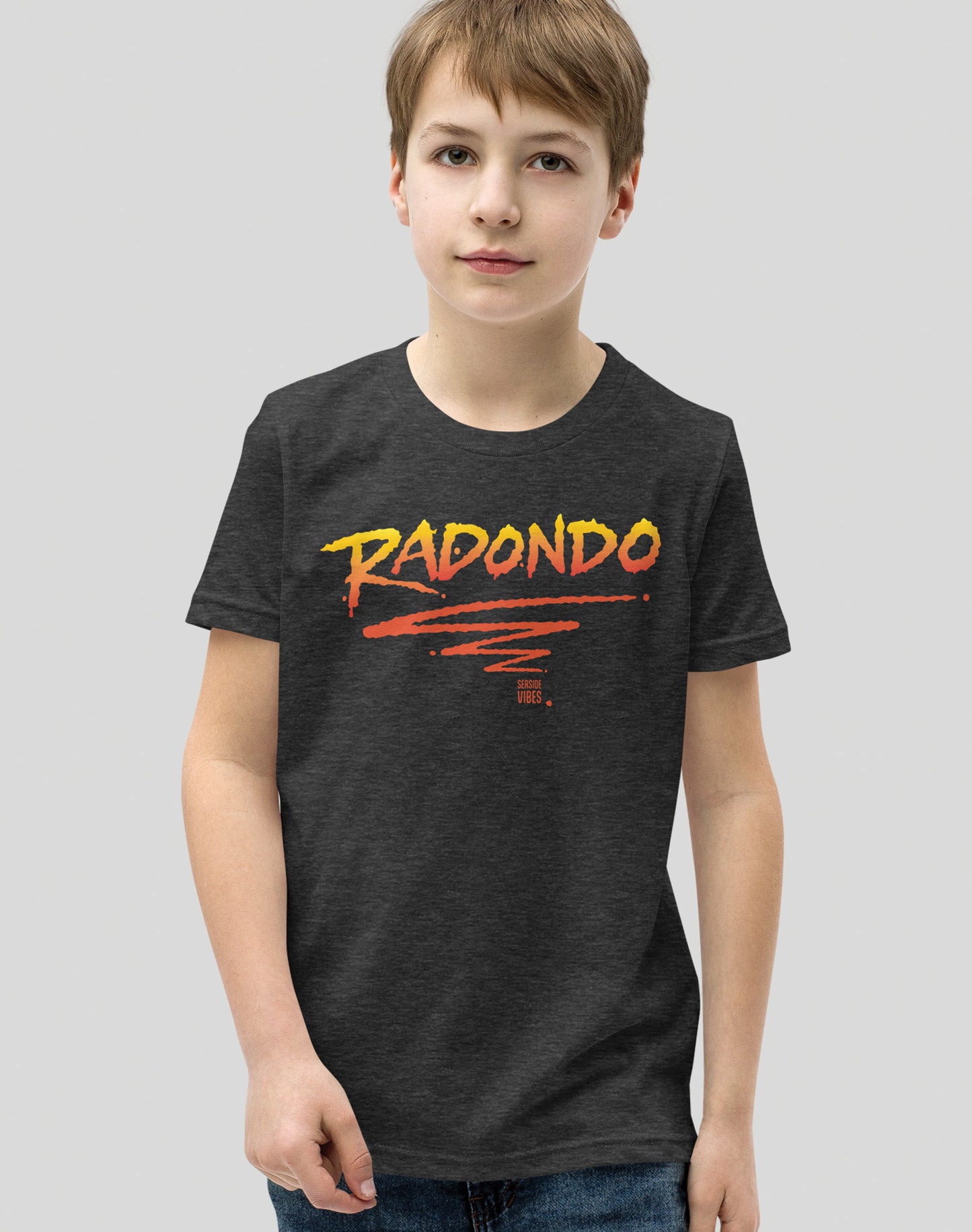 Youth: Radondo Beach Tee | Dark Grey Heather
