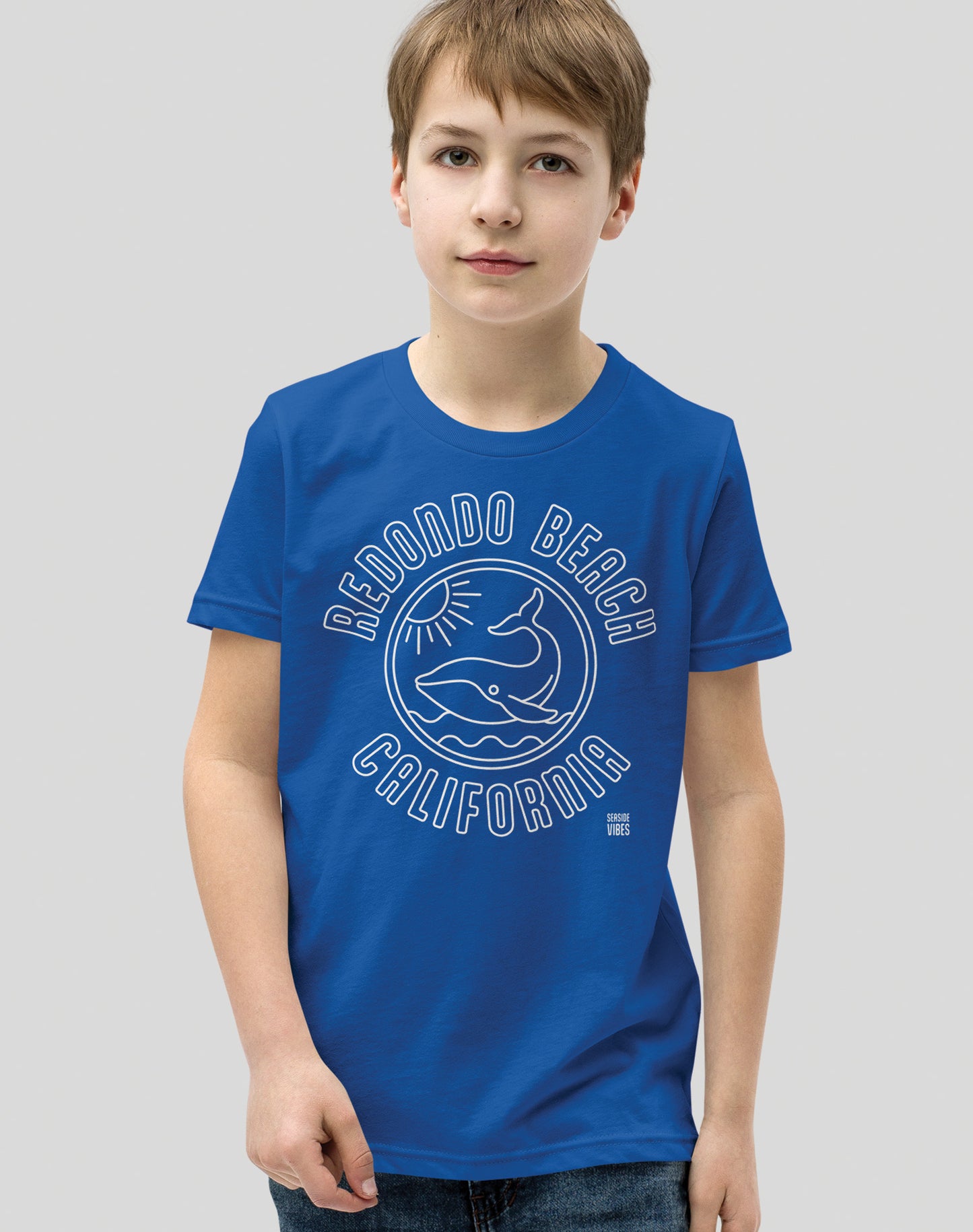 Youth: Redondo Beach Whale of a Tee | True Royal