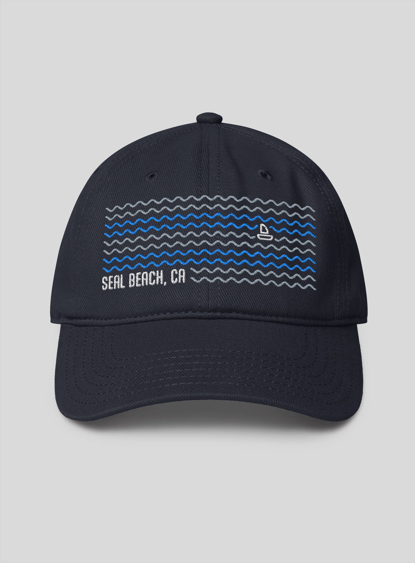 Seal Beach Dreamin' Low Profile Hat - Dark Navy