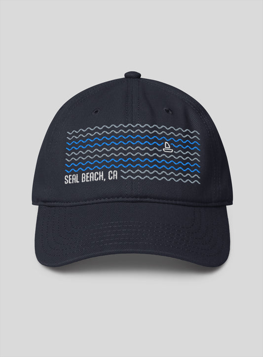 Seal Beach Dreamin' Low Profile Hat - Dark Navy