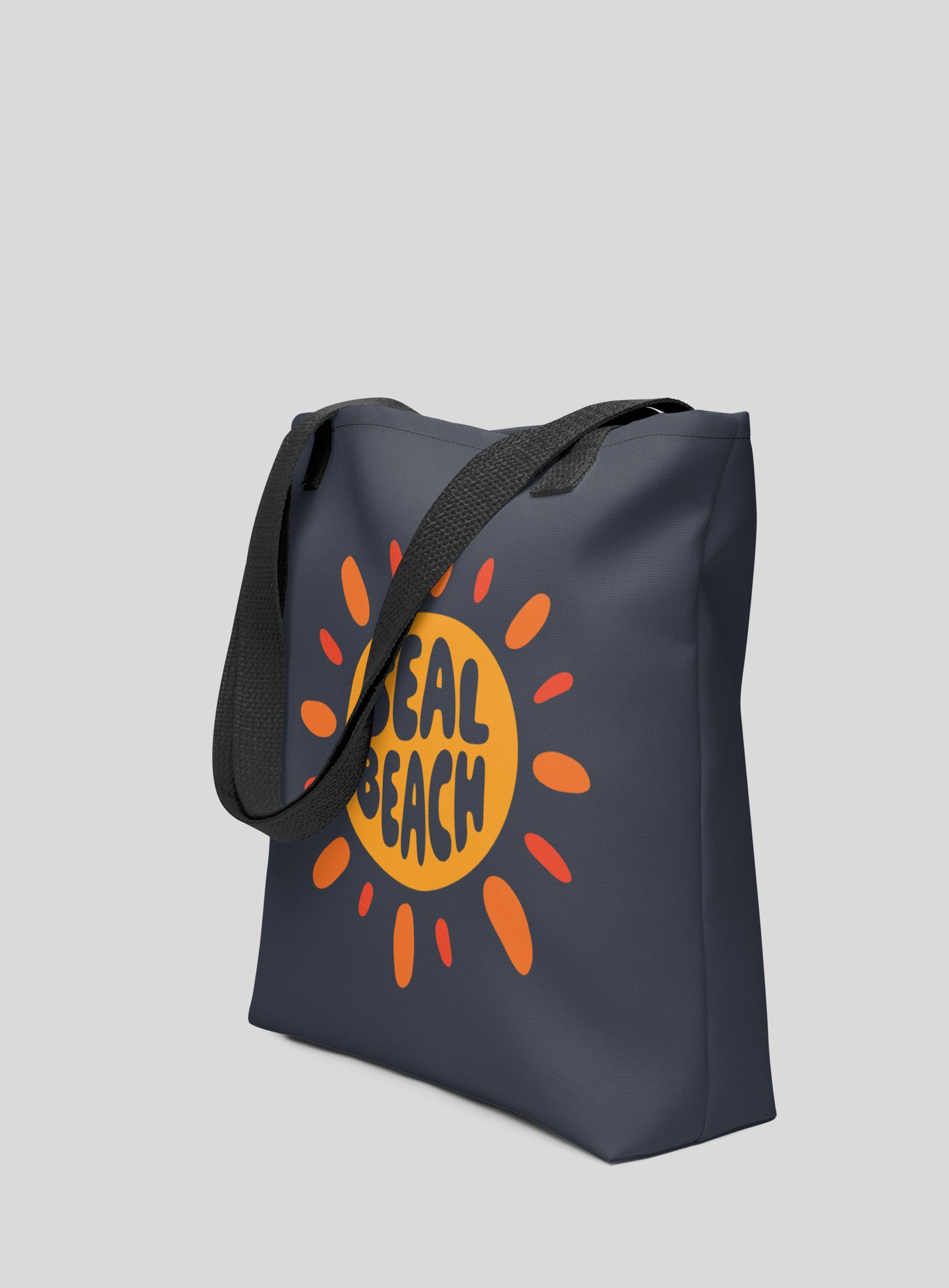 Seal Beach Sunburst Tote Bag